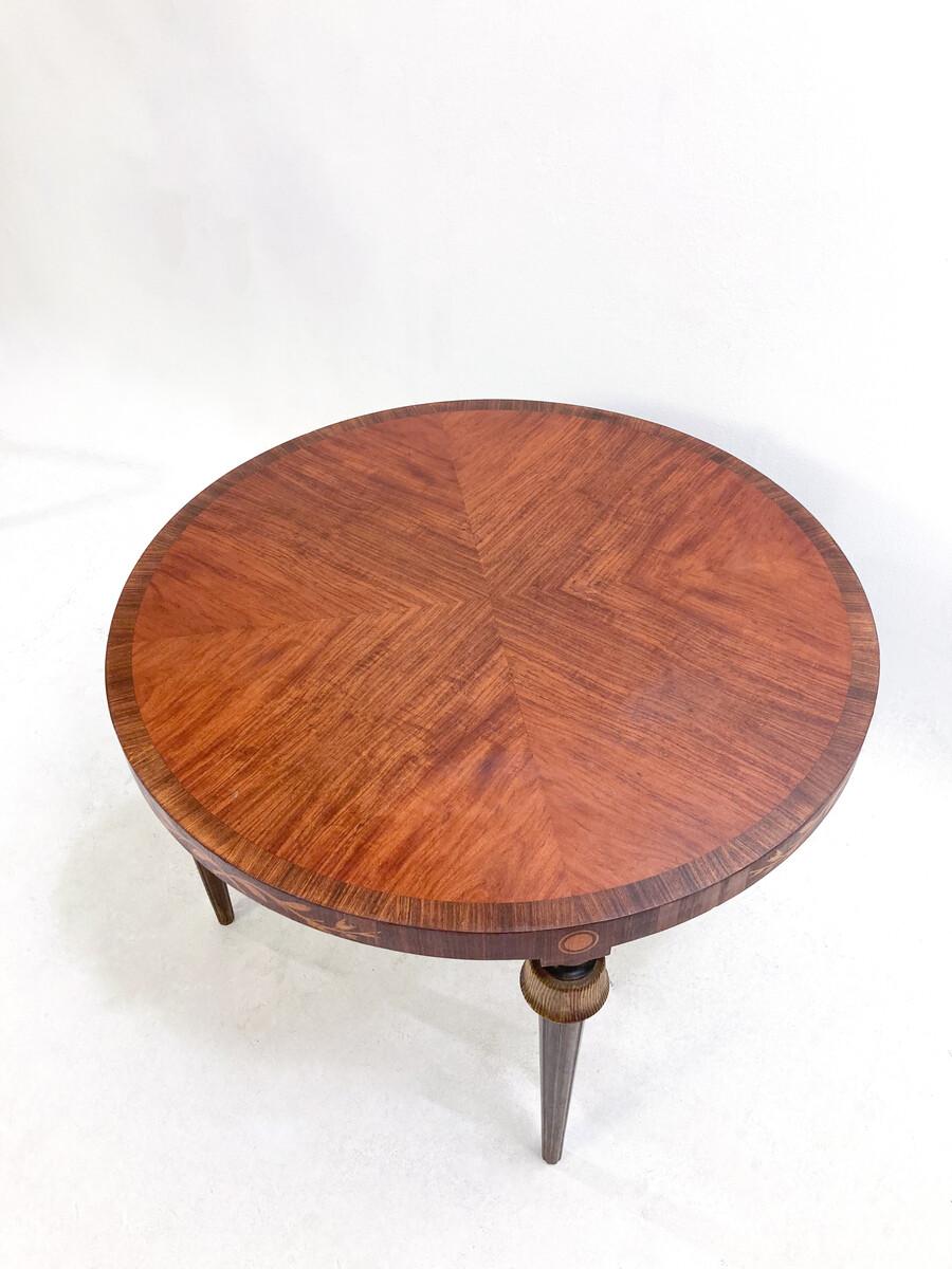 Mid-Century Modern Coffee Table attributed to Carl Malmsten, Sweden For Sale 3
