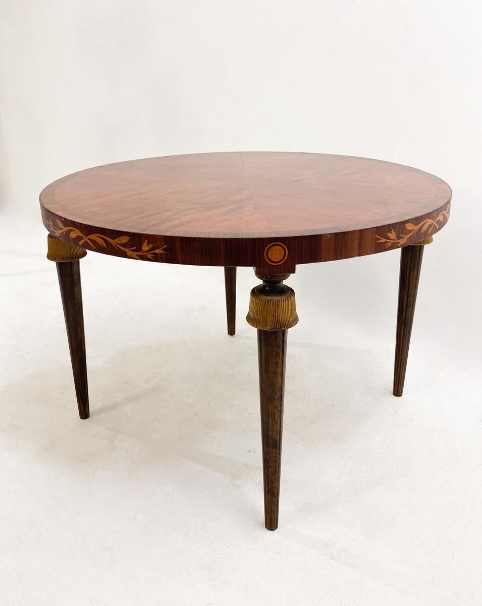 Mid-Century Modern Coffee Table attributed to Carl Malmsten, Sweden For Sale 4