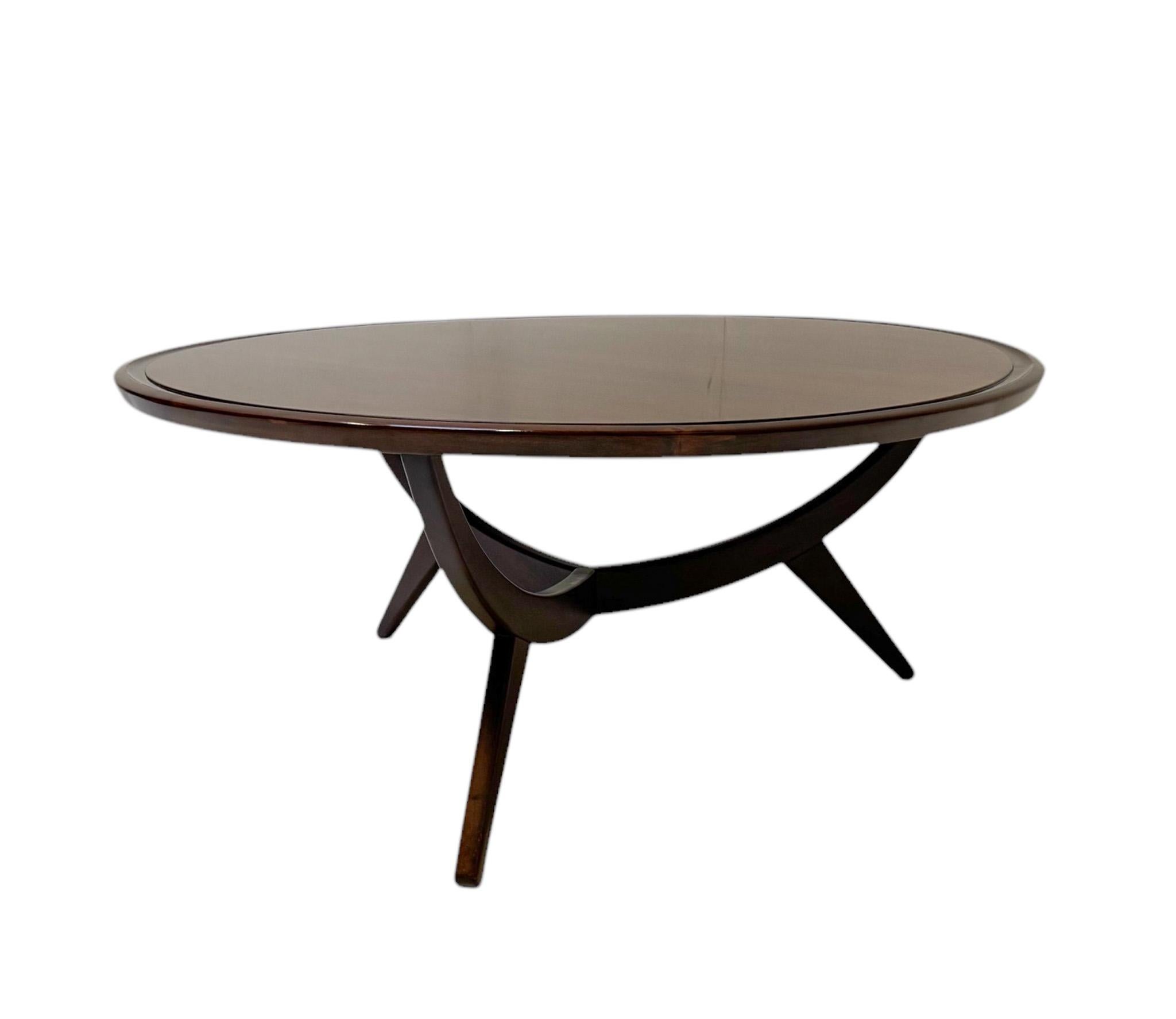 Mid-Century Modern Coffee Table by A.A. Patijn for Zijlstra, 1950s In Good Condition For Sale In Amsterdam, NL