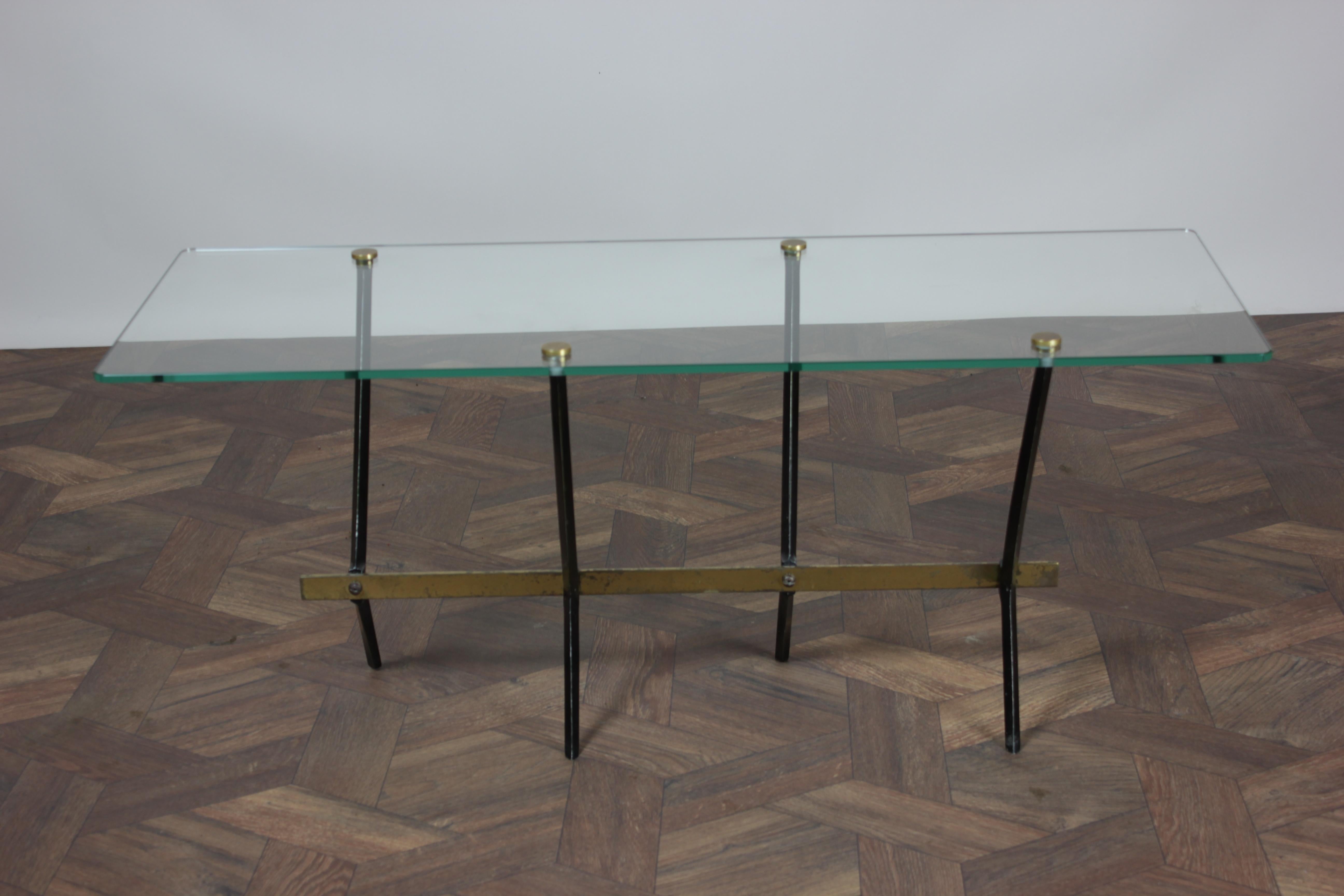 Mid Century Modern Coffee Table by Angelo Ostuni for Frangi Milano, 1950s For Sale 4