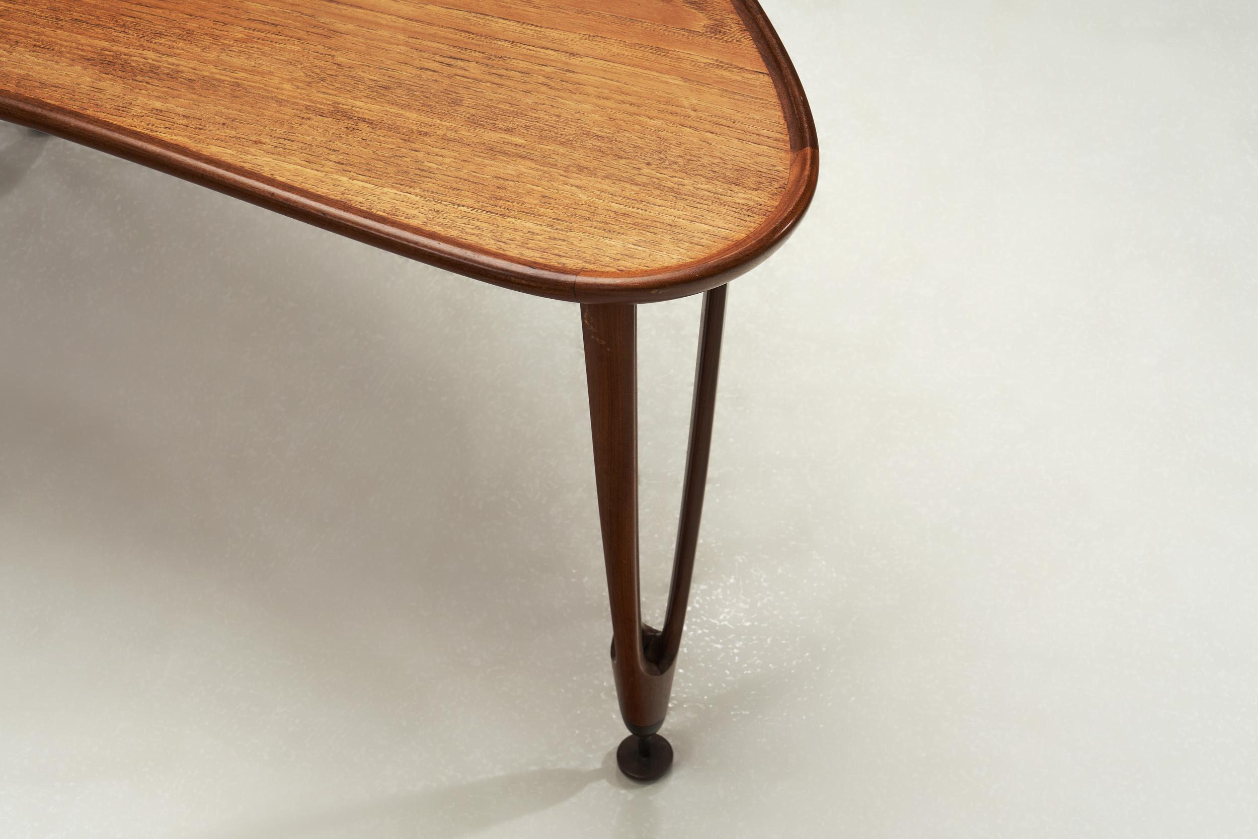 Mid Century Modern Coffee Table by BC Møbler, Denmark 1960s en vente 4