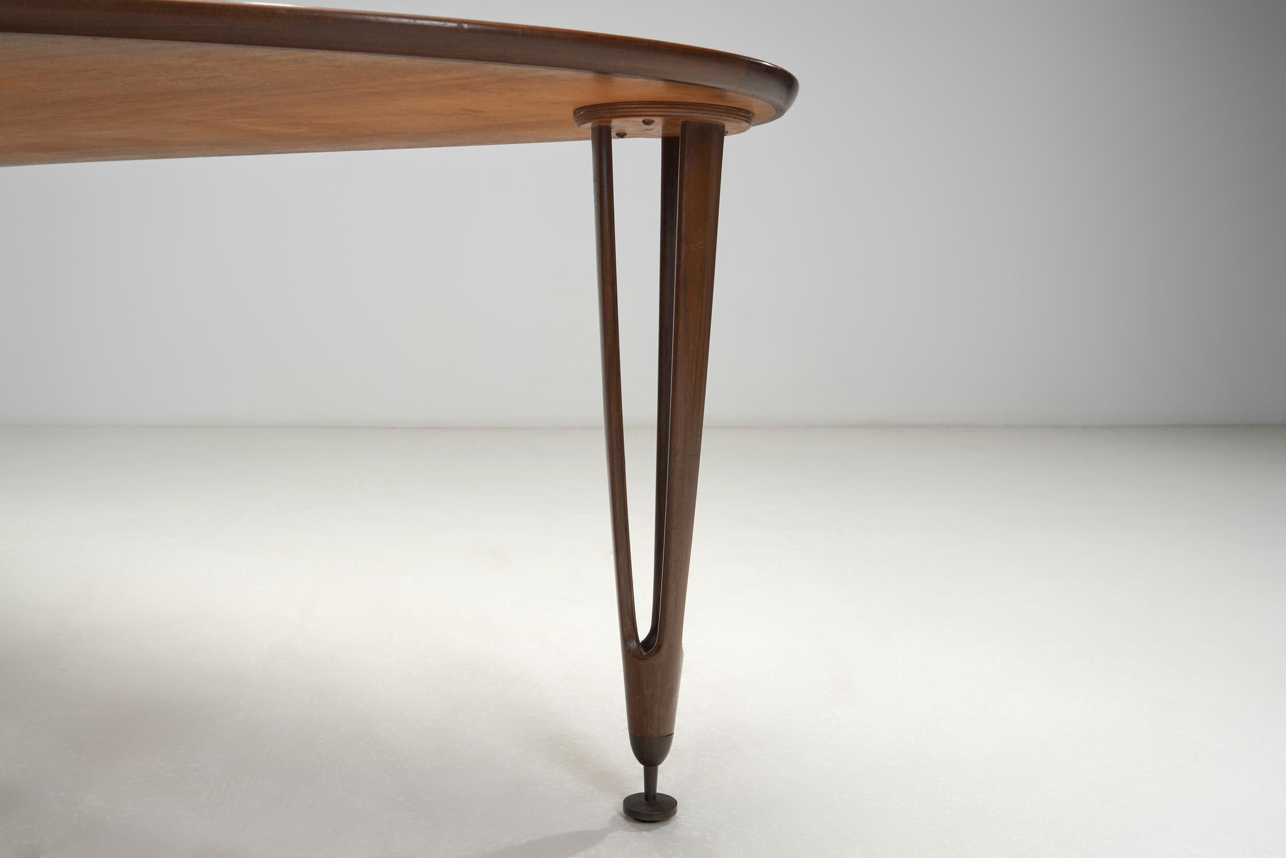 Mid Century Modern Coffee Table by BC Møbler, Denmark 1960s en vente 8