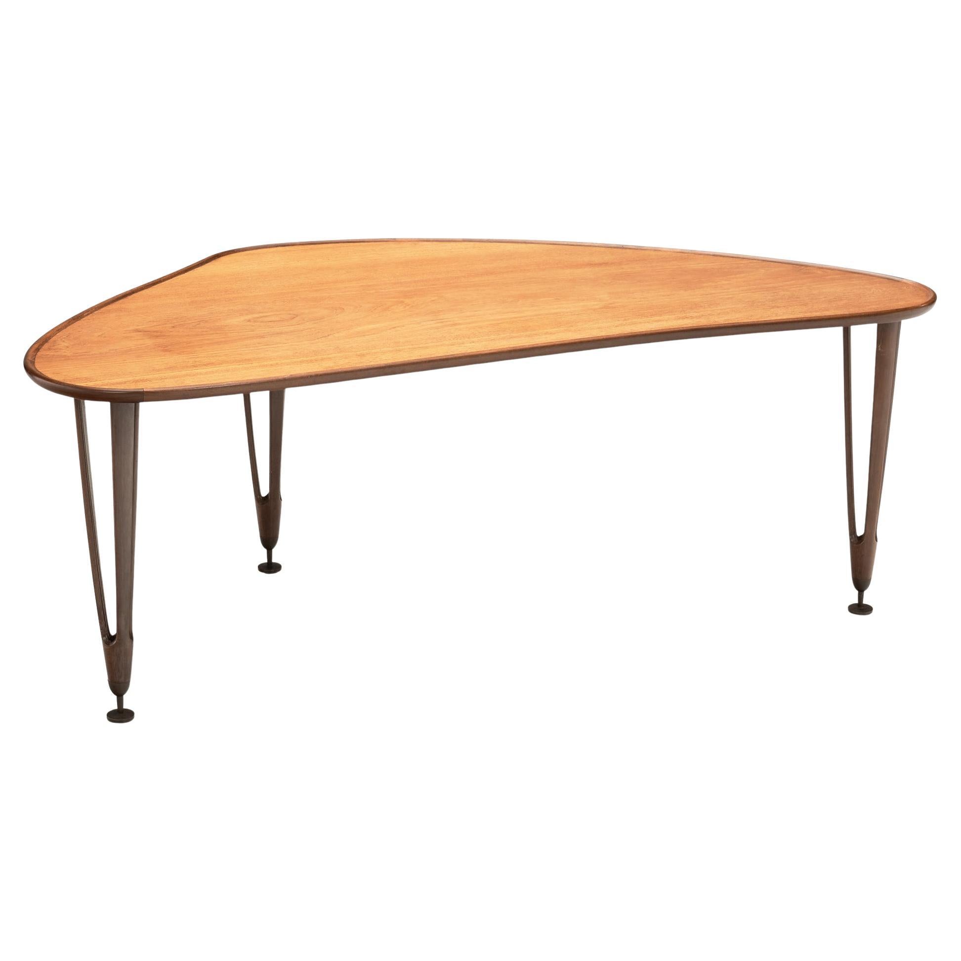 Mid Century Modern Coffee Table by BC Møbler, Denmark 1960s