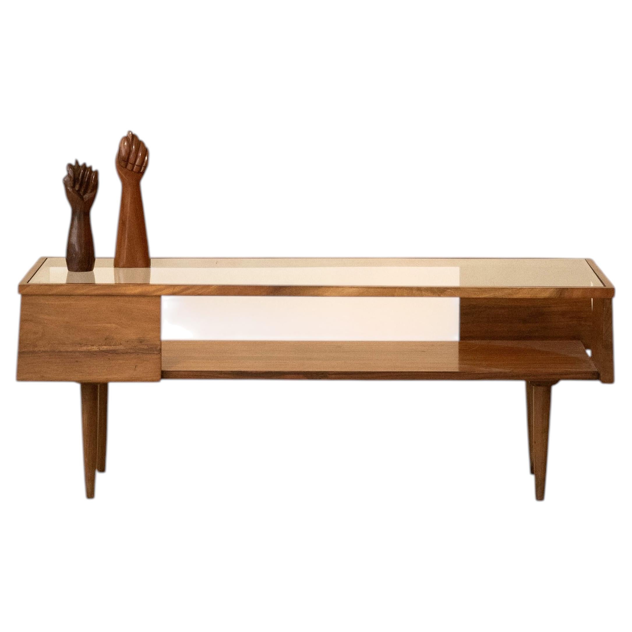 Mid-Century Modern Coffee Table by Carlo Hauner & Martin Eisler, 1960s