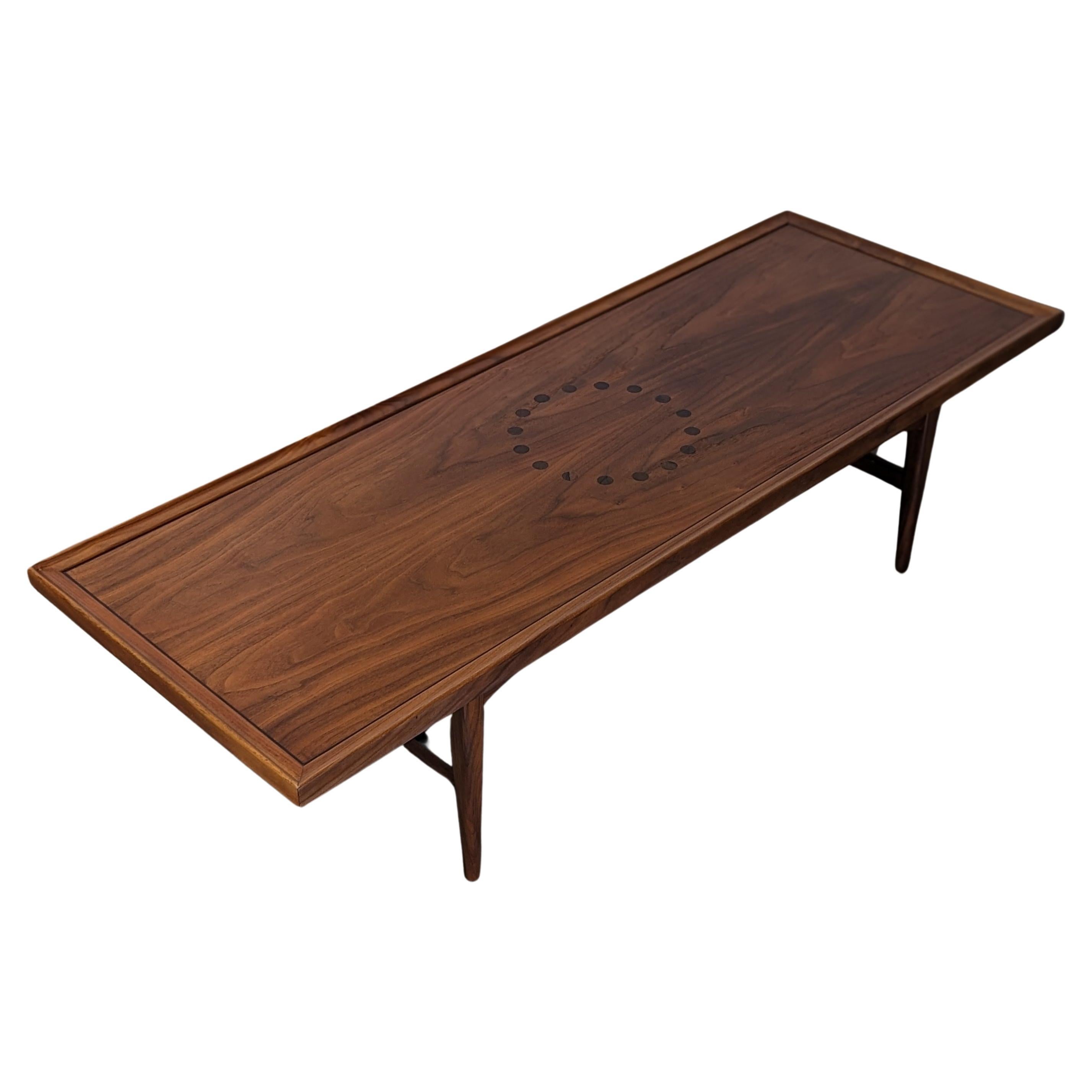 Mid Century Modern Coffee Table By Drexel, Declaration Line, c1960s For Sale