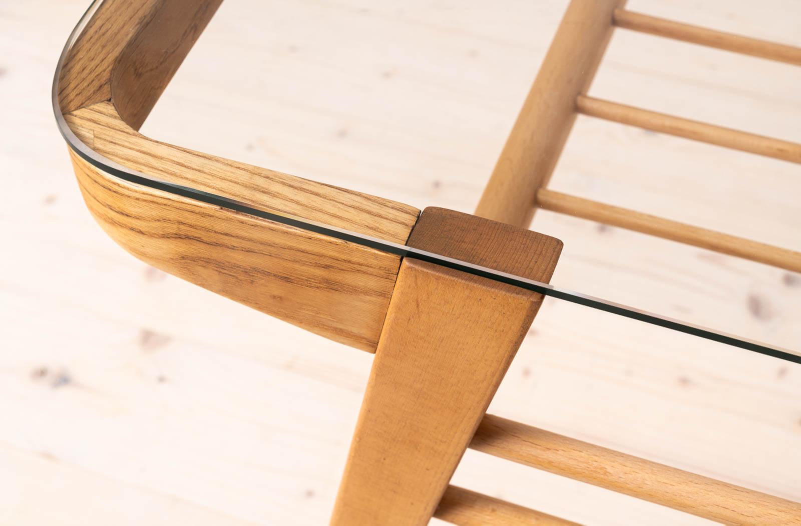 Mid Century Modern Coffee Table by F. Jirak for ÚLUV, Czech Design, 1960s For Sale 3