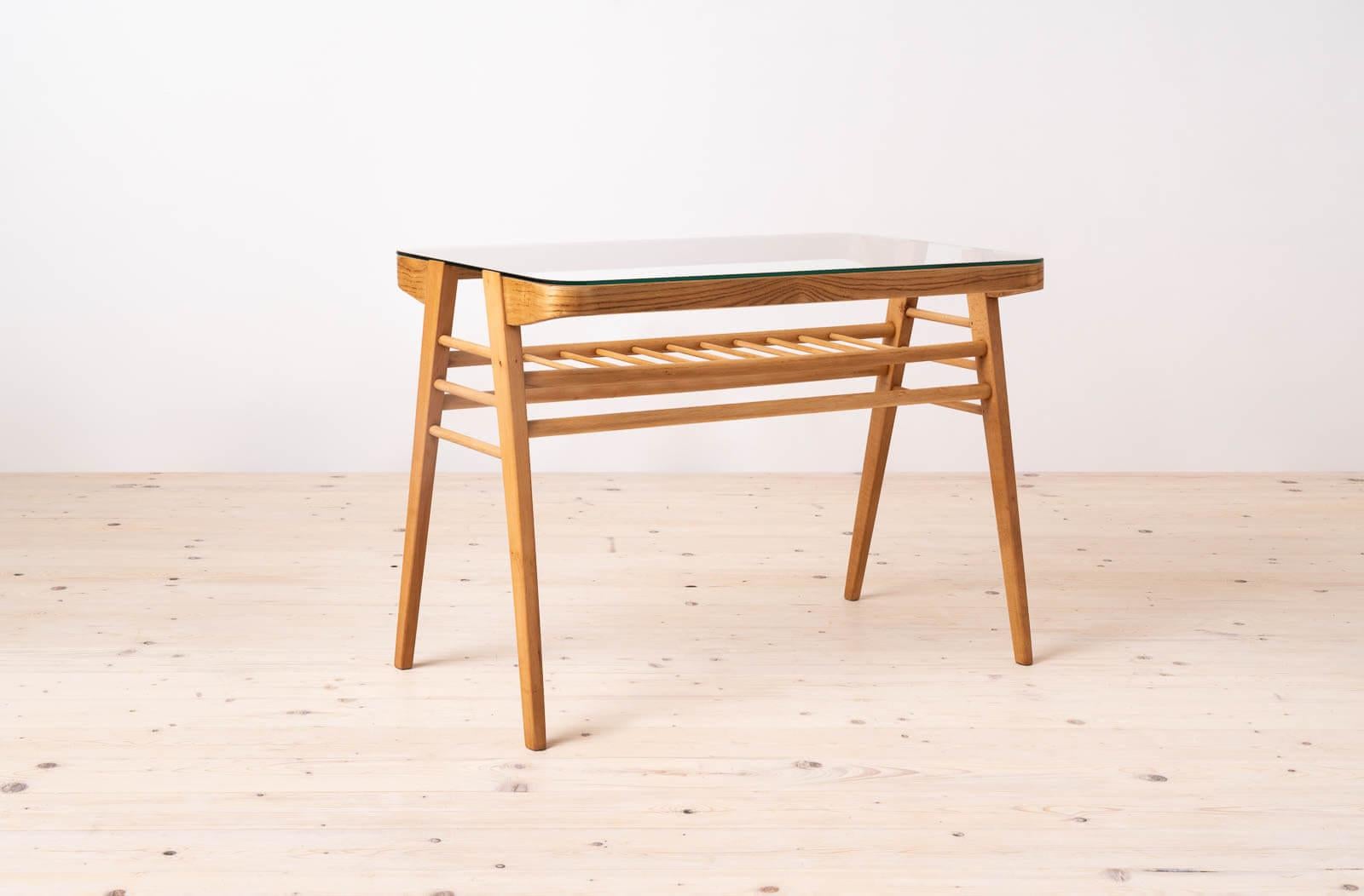 Mid Century Modern Coffee Table by F. Jirak for ÚLUV, Czech Design, 1960s In Good Condition For Sale In Wrocław, Poland