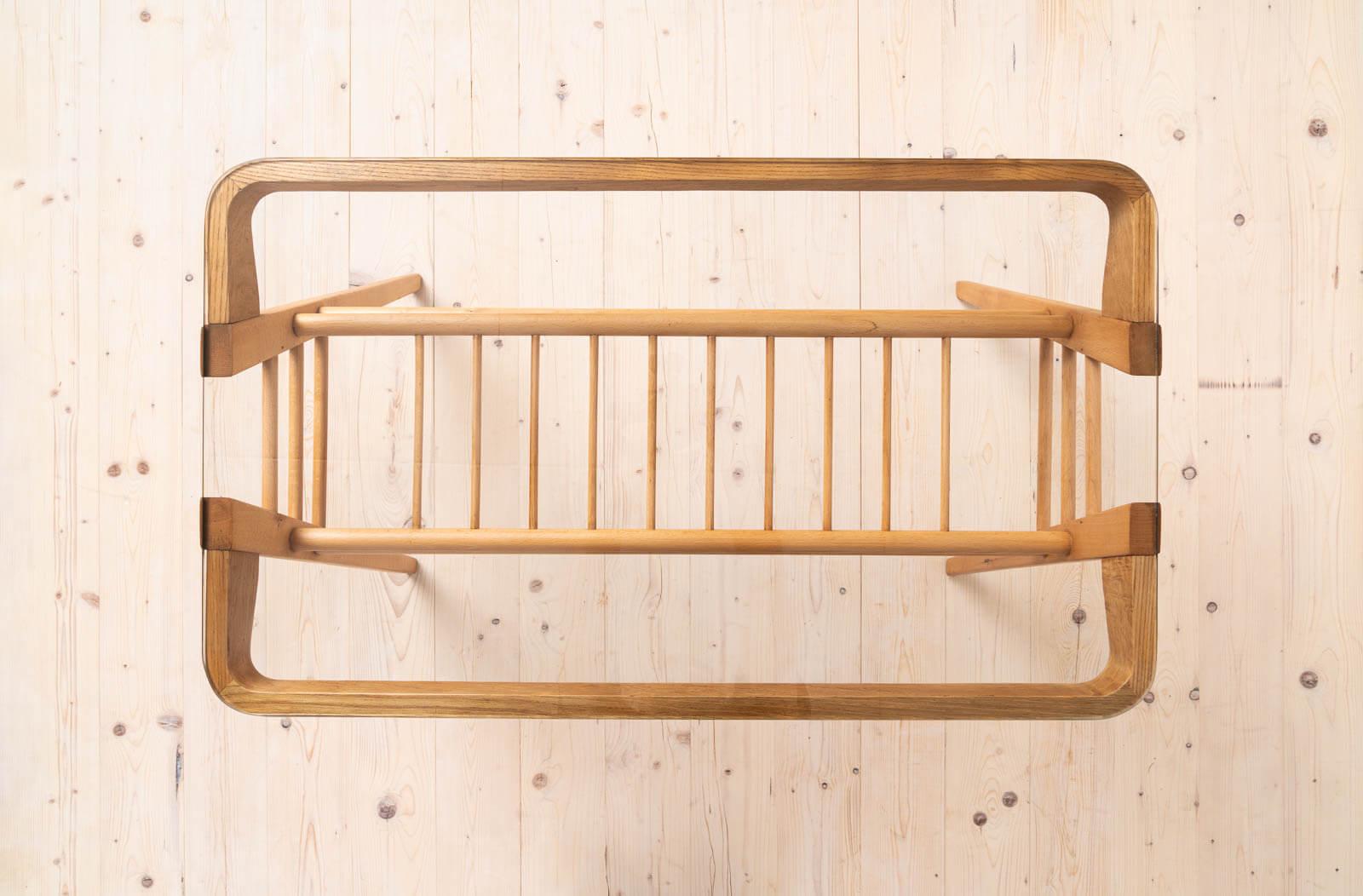 Mid Century Modern Coffee Table by F. Jirak for ÚLUV, Czech Design, 1960s For Sale 2