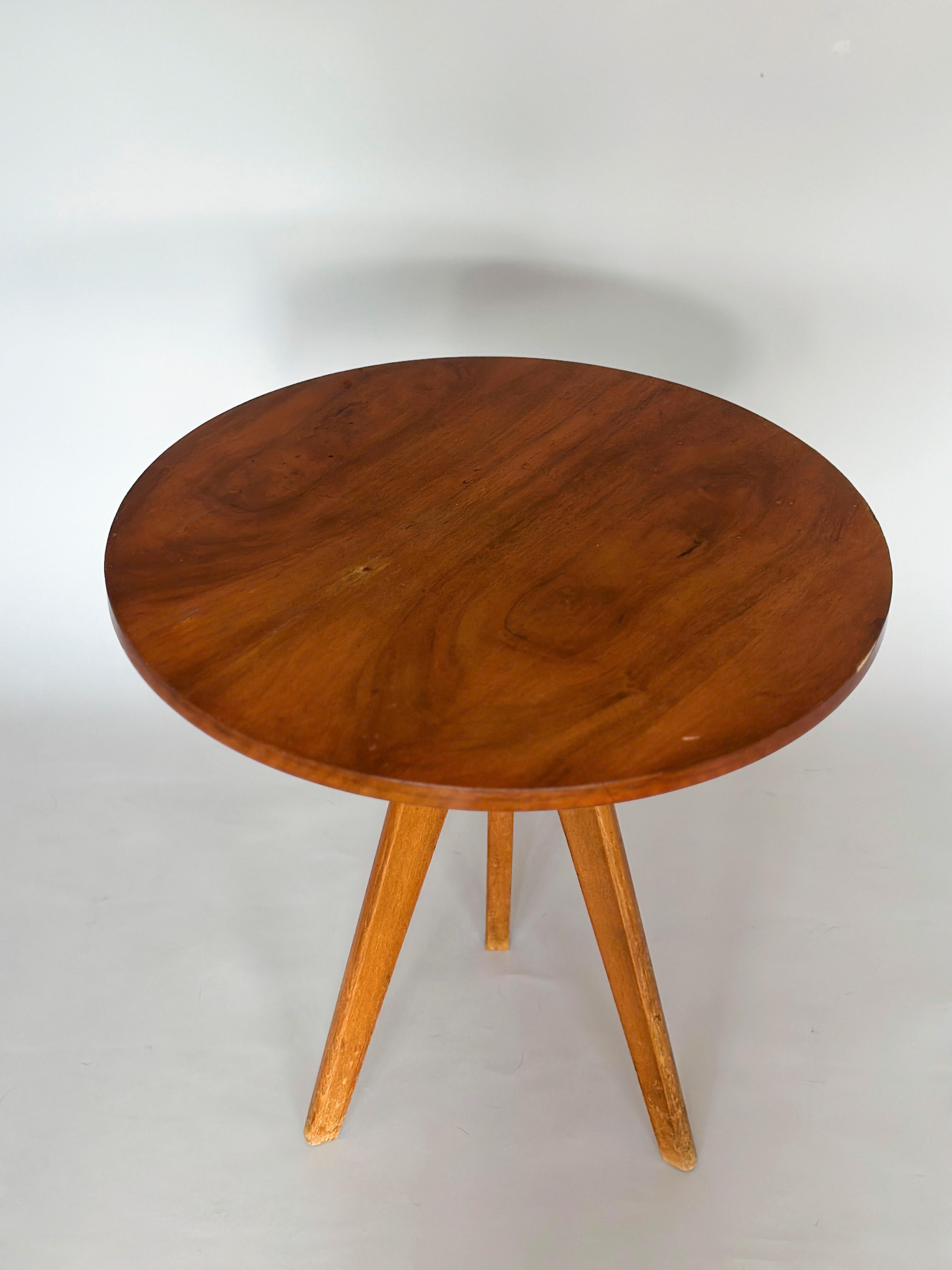 Oak Mid-Century Modern Coffee Table by Jean Prouve