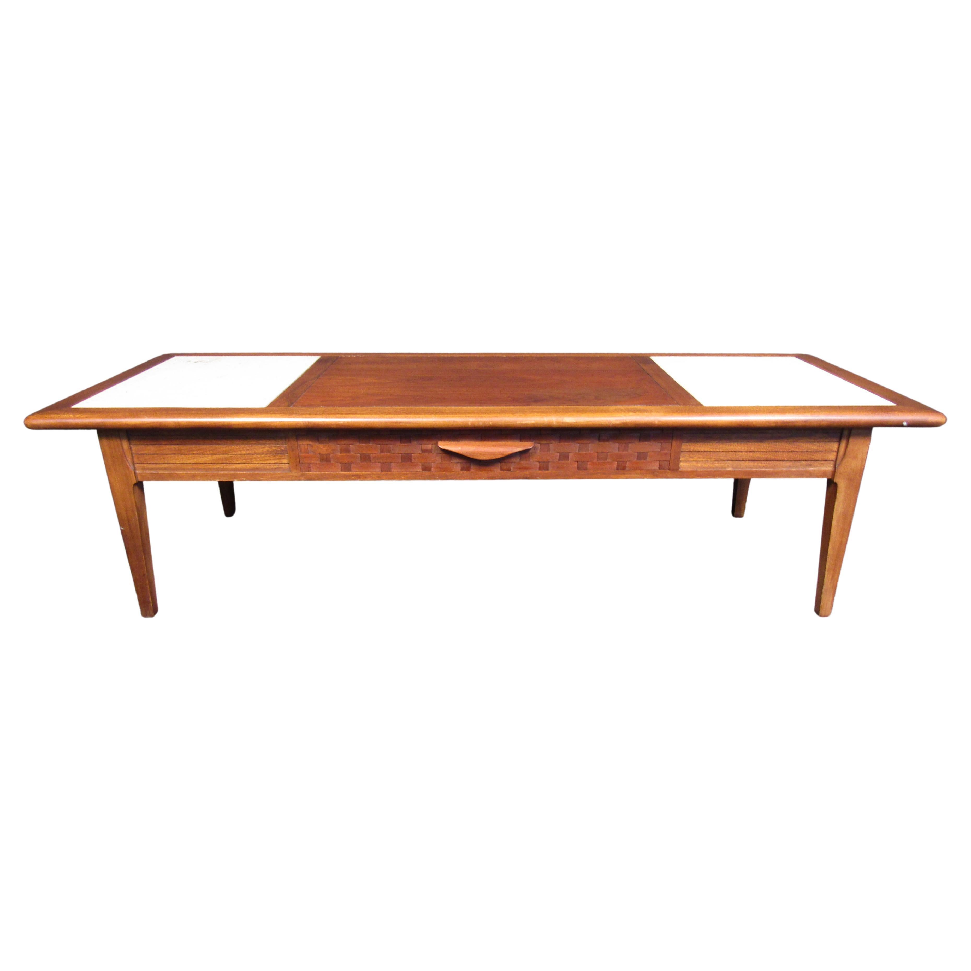Mid-Century Modern Two-Tier Lane Coffee Table At | Lane Coffe