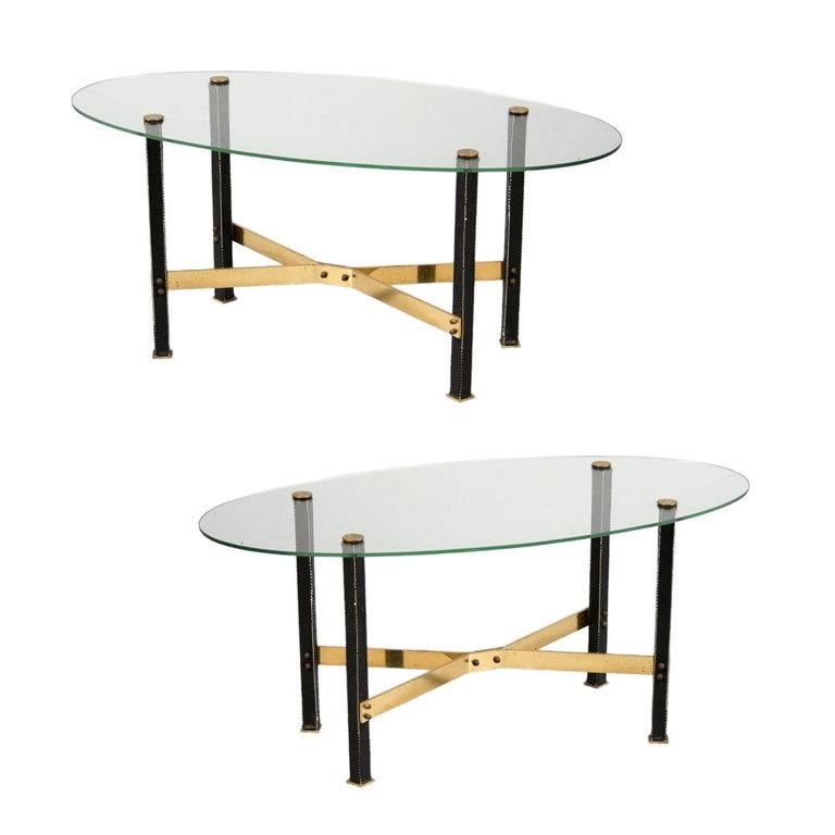 French Mid Century Modern Coffee Table by Mathieu Mategot