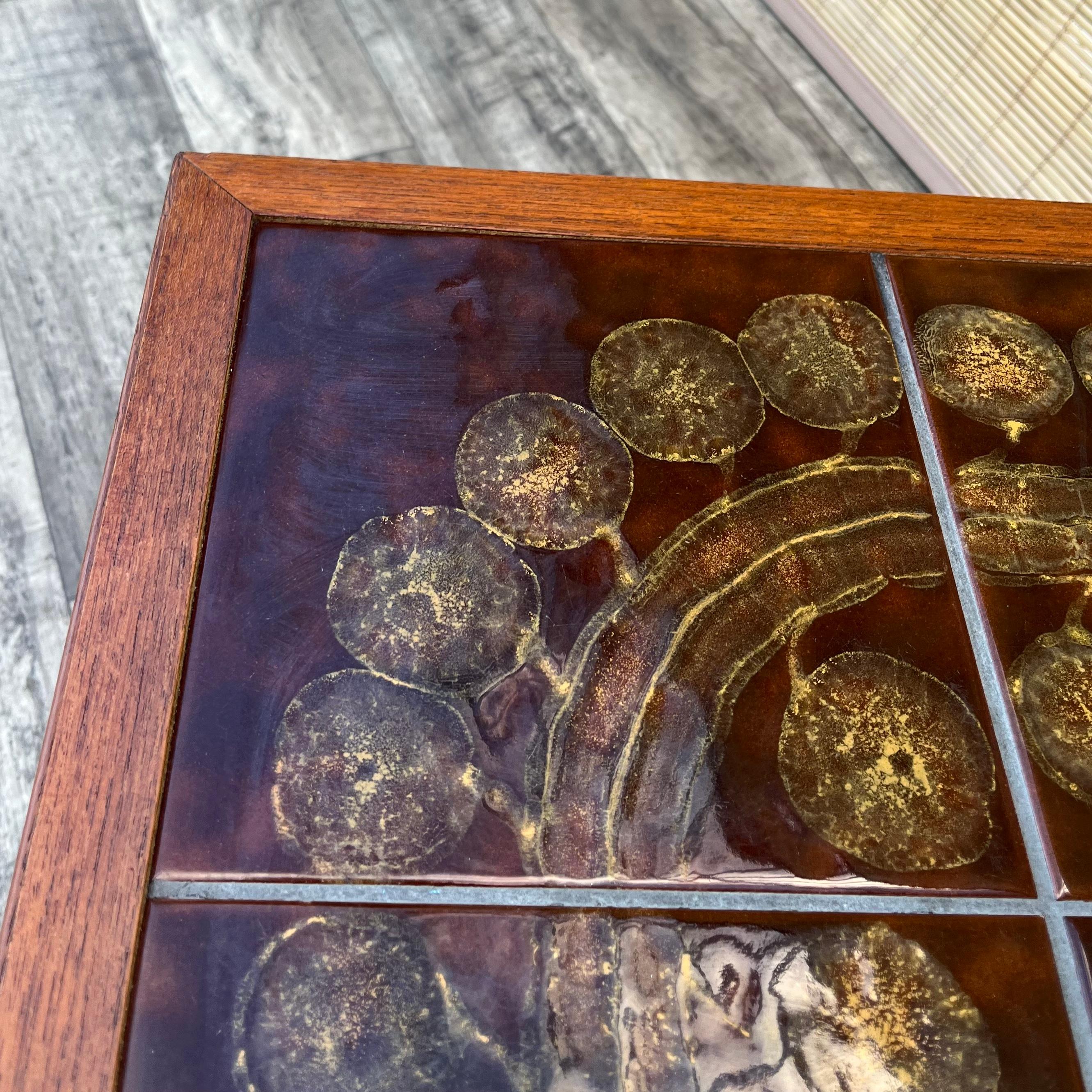Table basse moderne du milieu du siècle par Moluna Møbler, Danemark Circa 1970 en vente 5