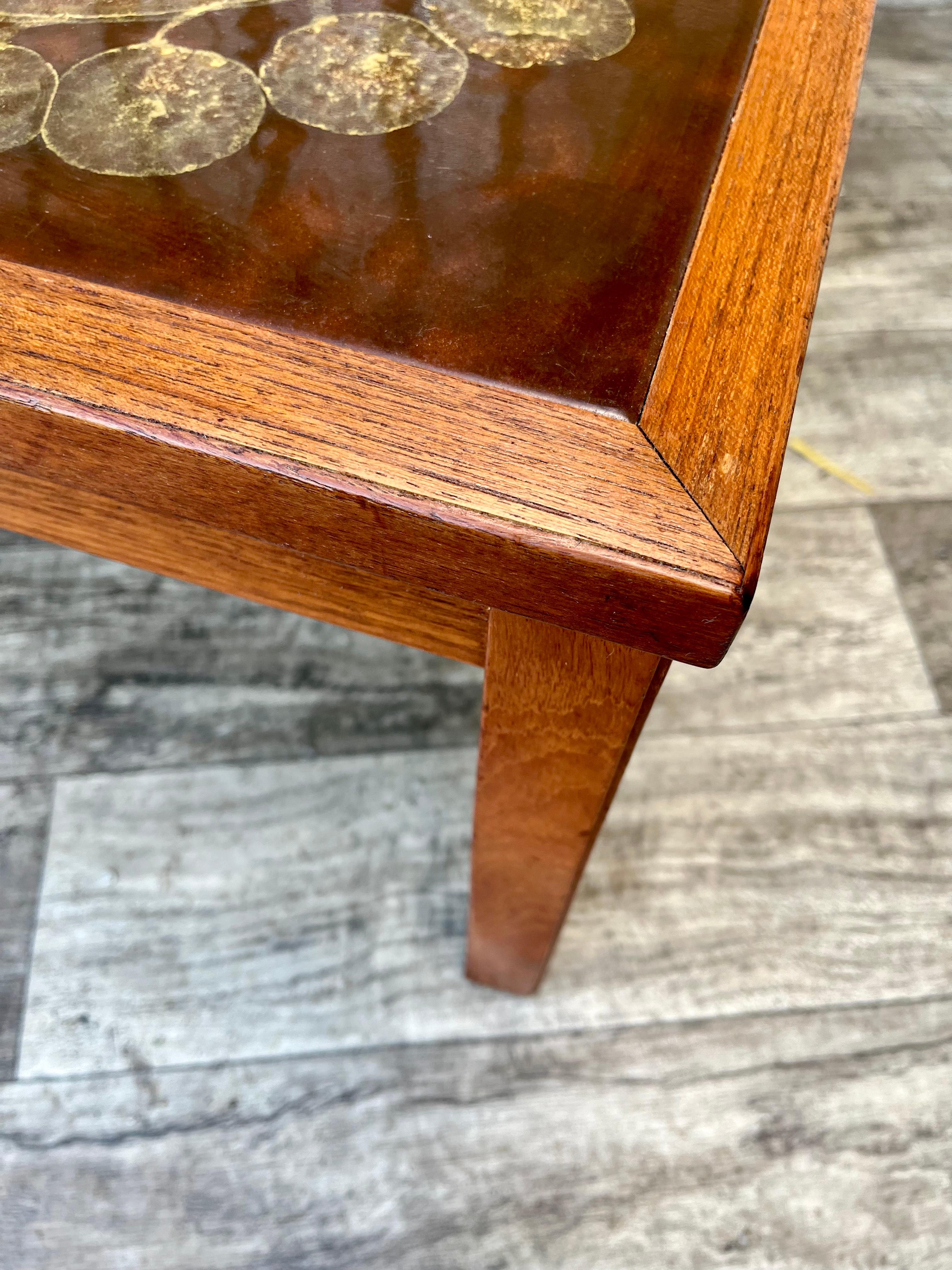 Table basse moderne du milieu du siècle par Moluna Møbler, Danemark Circa 1970 en vente 11