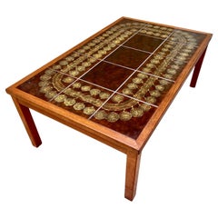 Mid Century Modern Couchtisch von Moluna Møbler, Dänemark CIRCA 1970er
