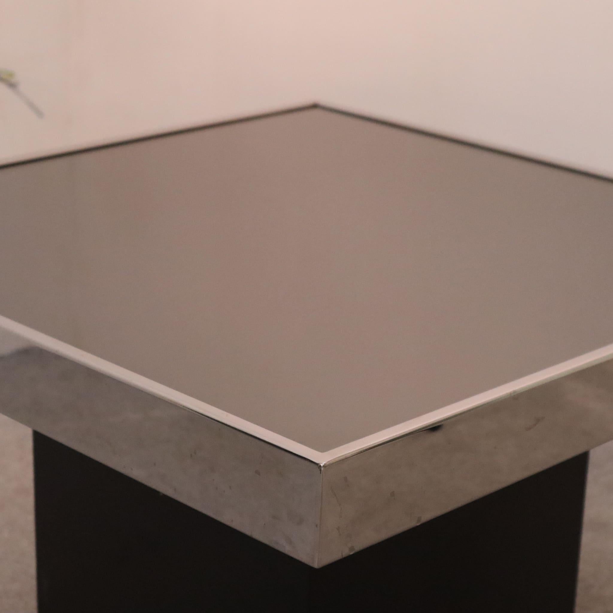 Table basse moderne du milieu du siècle dernier par Willy Rizzo pour Cidue, Italie, 1970 Bon état - En vente à Nicolosi, IT