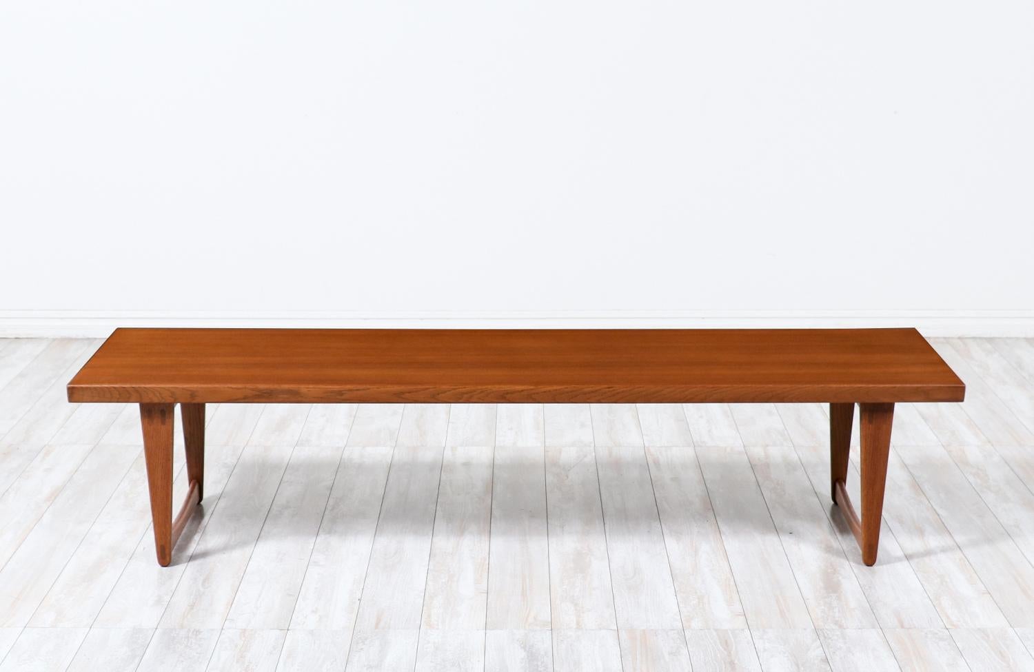 Scandinavian Modern Mid-Century Modern Coffee Table by Yngve Ekstrom for Westbergs Mobler For Sale