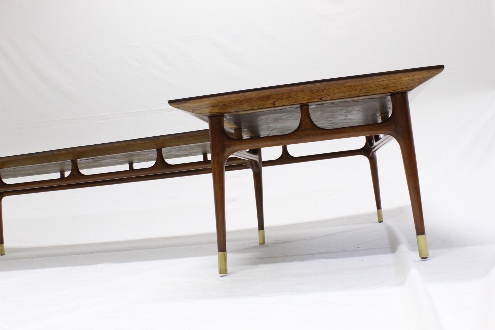 Mid-Century Modern Table Basse Moderne Milieu du Siècle en vente