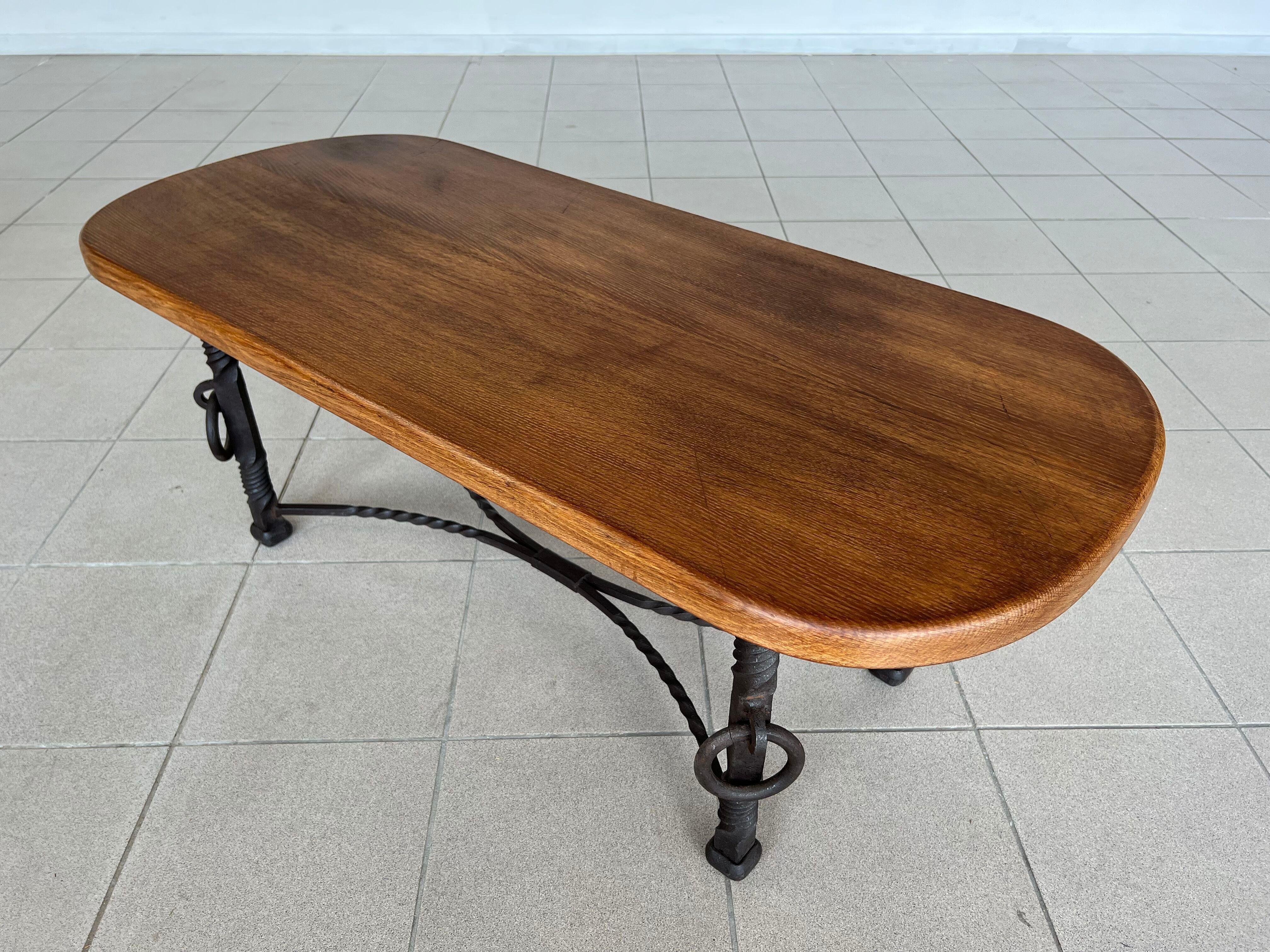 French Mid-Century Modern Coffee Table For Sale