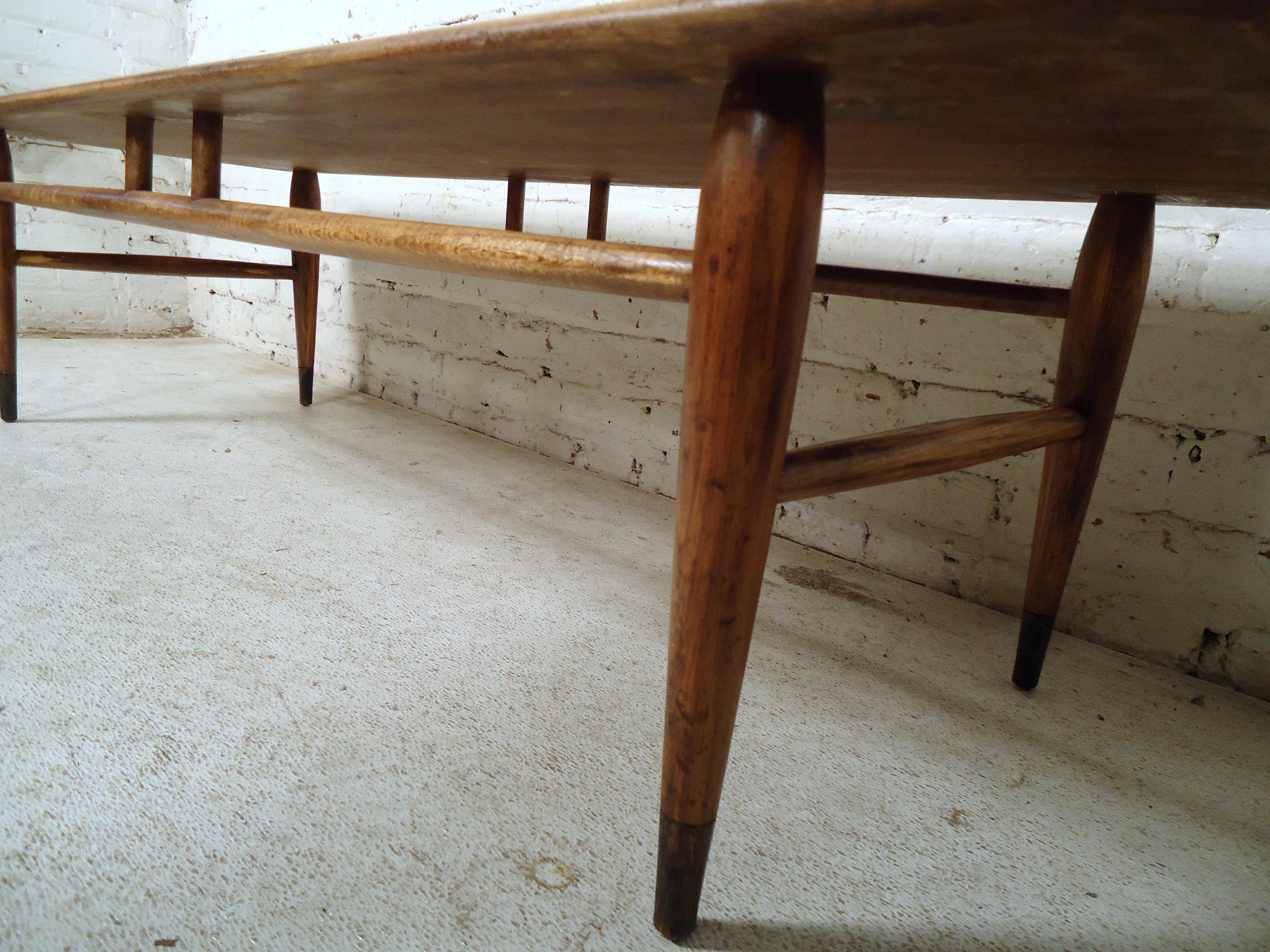 Wood Mid-Century Modern Coffee Table