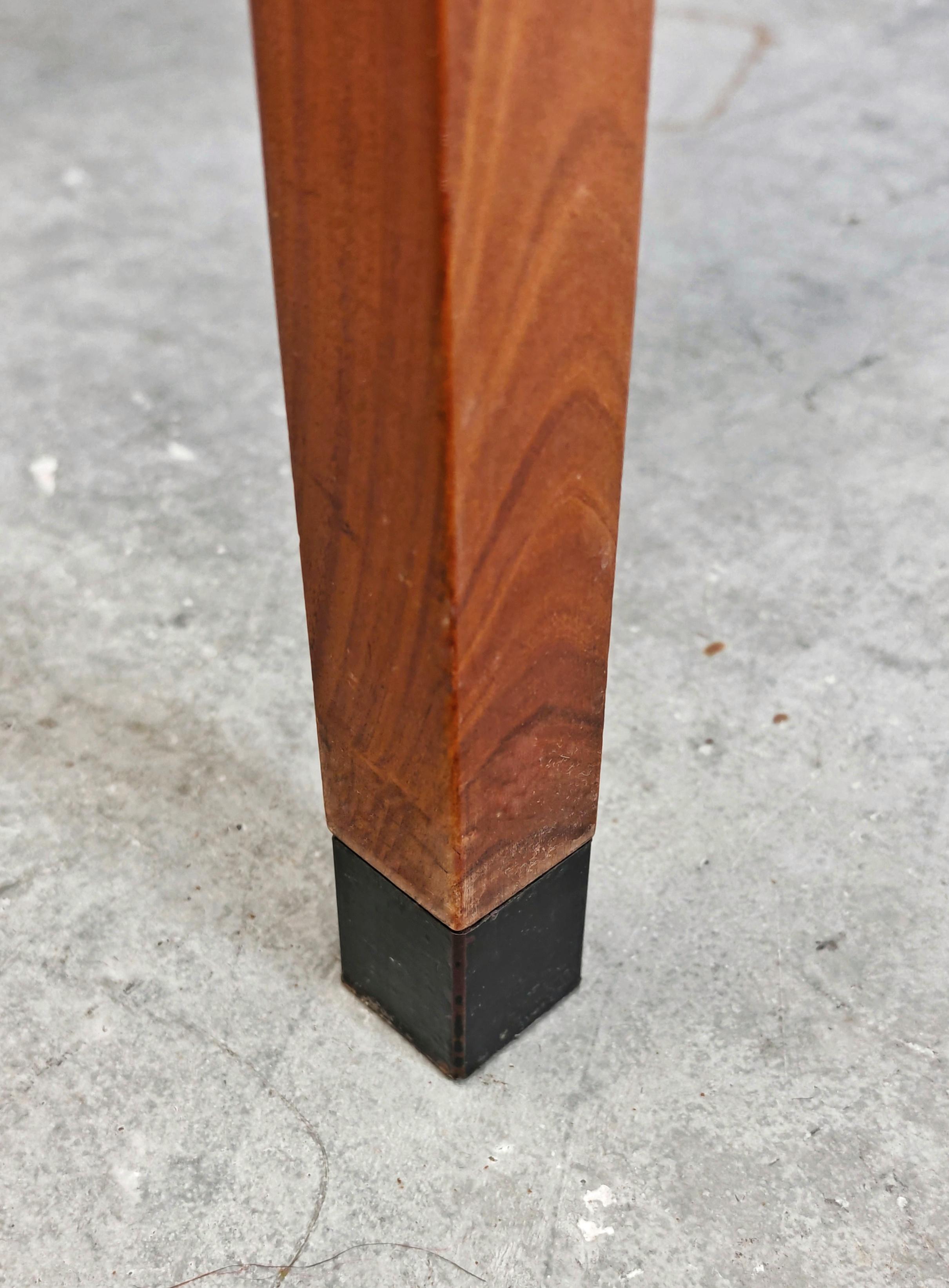 Mid Century Modern Coffee Table in solid teak, Denmark 1960s For Sale 4