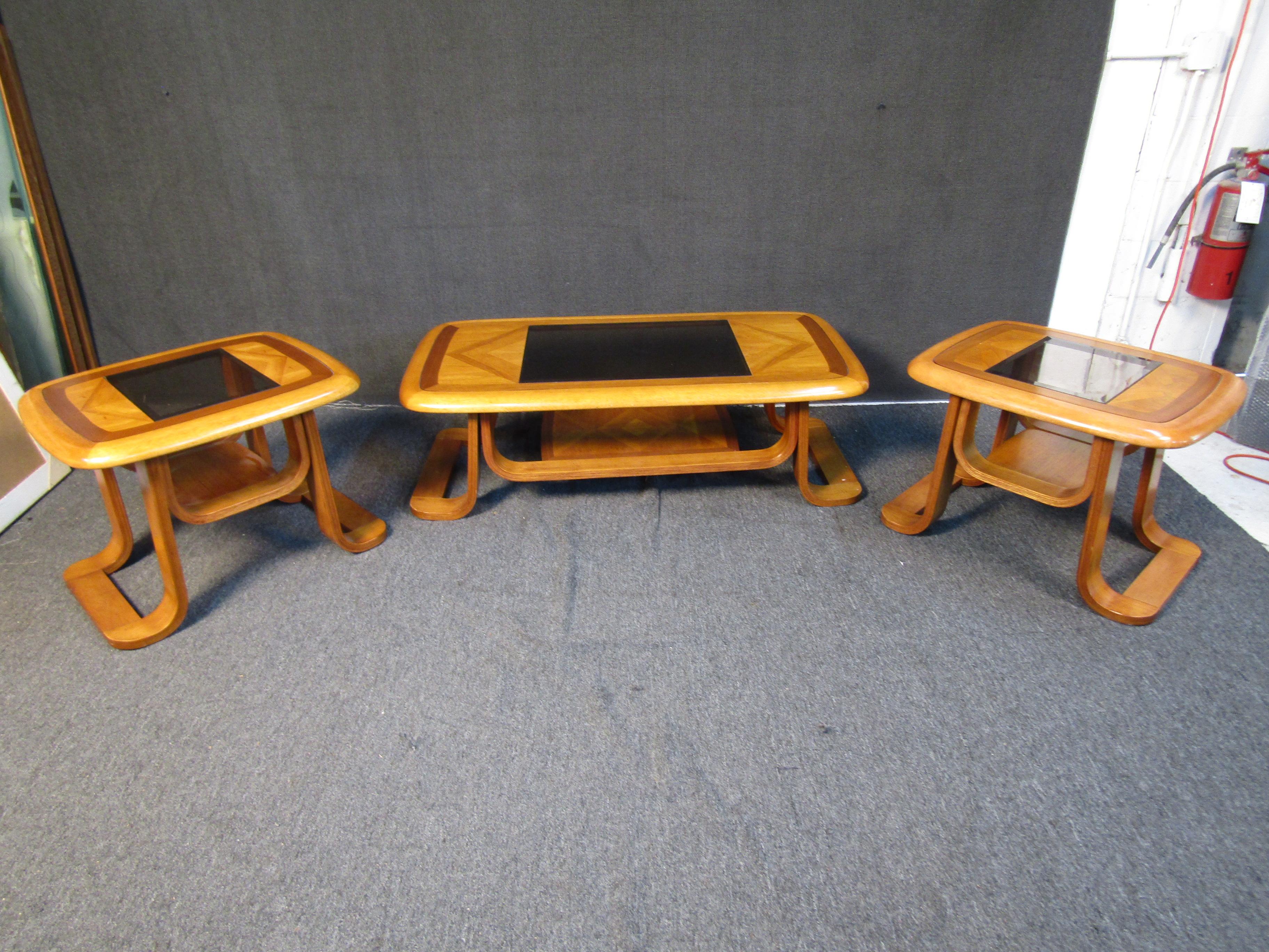 Mid-Century Modern Coffee Table Set In Good Condition For Sale In Brooklyn, NY