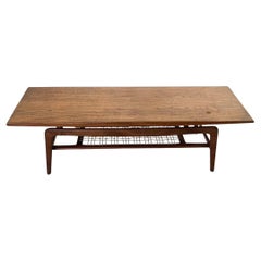 Retro Mid-Century Modern Coffee Table, teak, 1960s