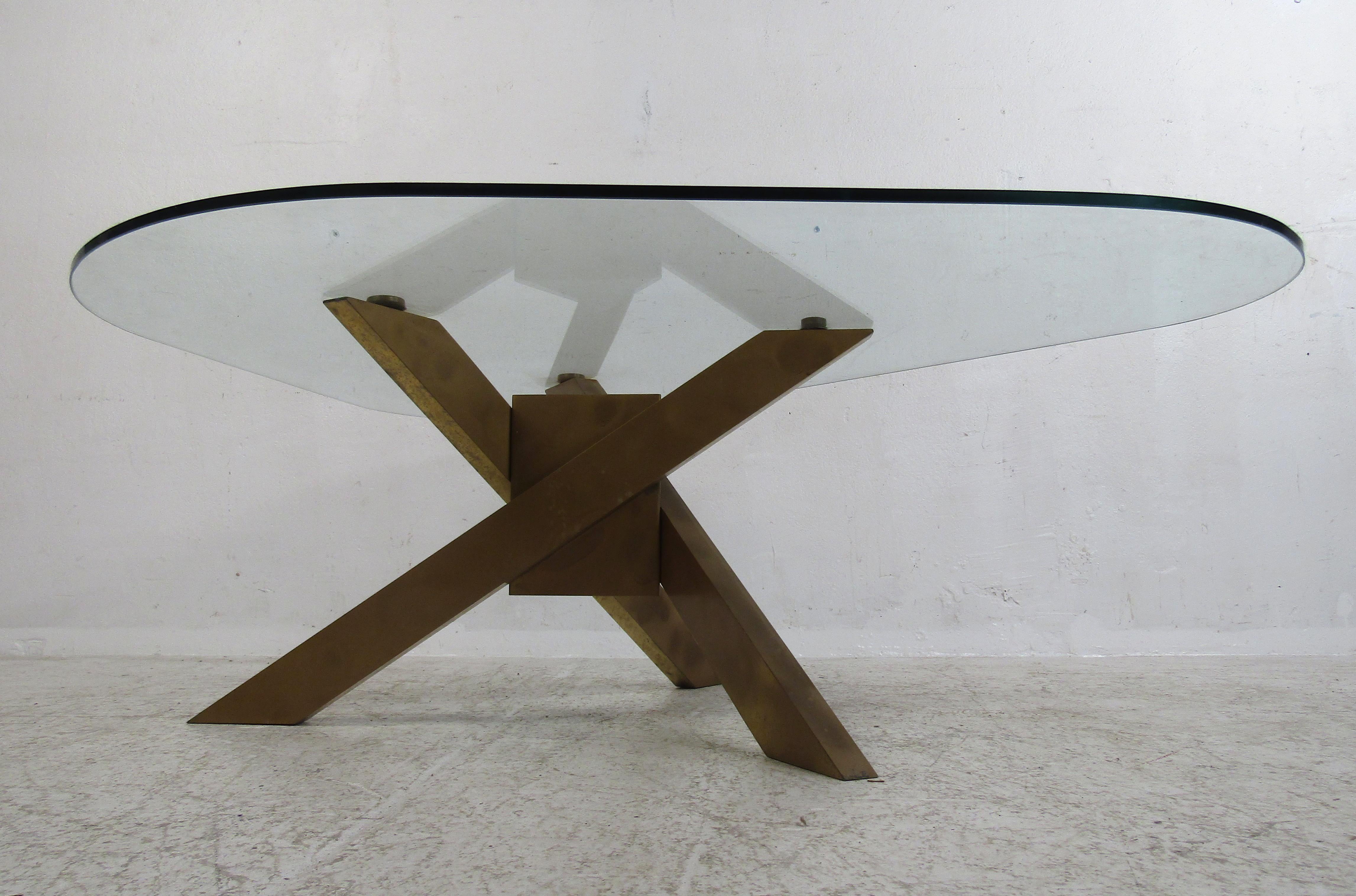 Mid-Century Modern Coffee Table with a 