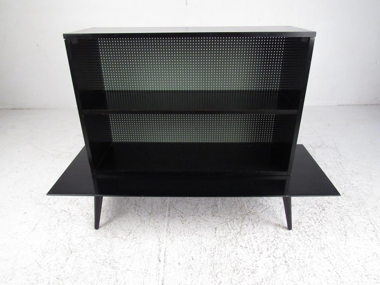 MidCentury Modern Coffee Table with Bookcase Topper by Paul McCobb For