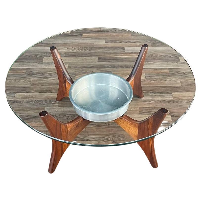 Mid-Century Modern Coffee Table with Plant Stand by Adrian Pearsall