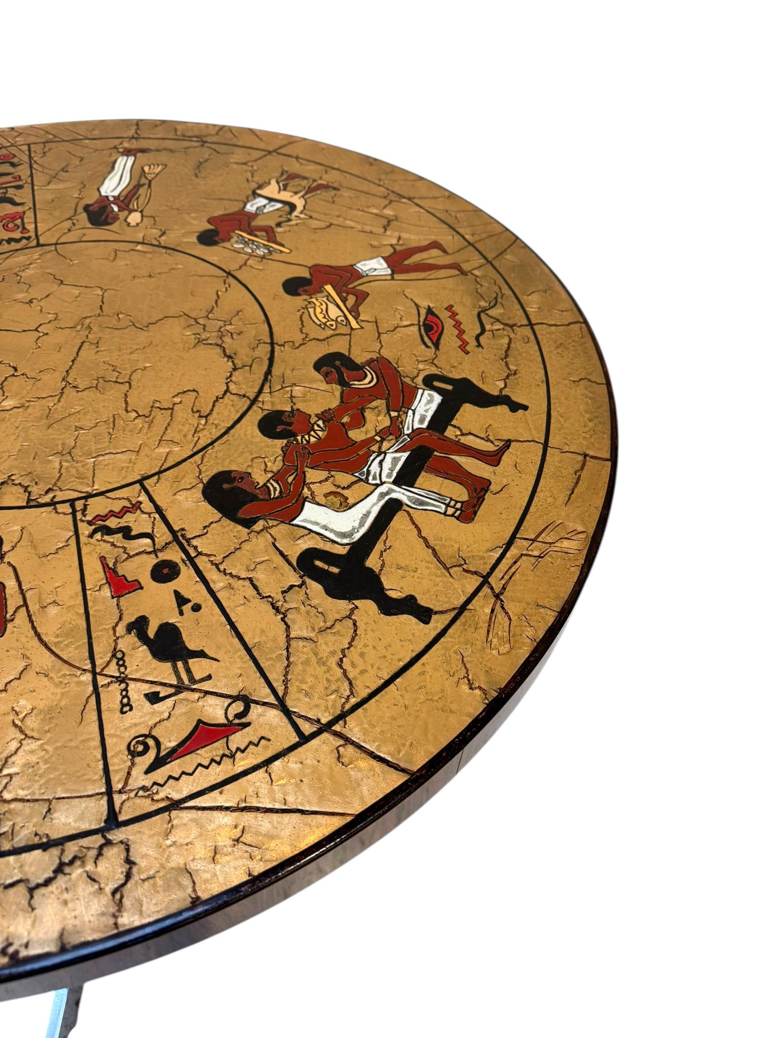 Mid-Century Modern Coffee Table with Tiles by Denisco, 1970s (Ende des 20. Jahrhunderts) im Angebot