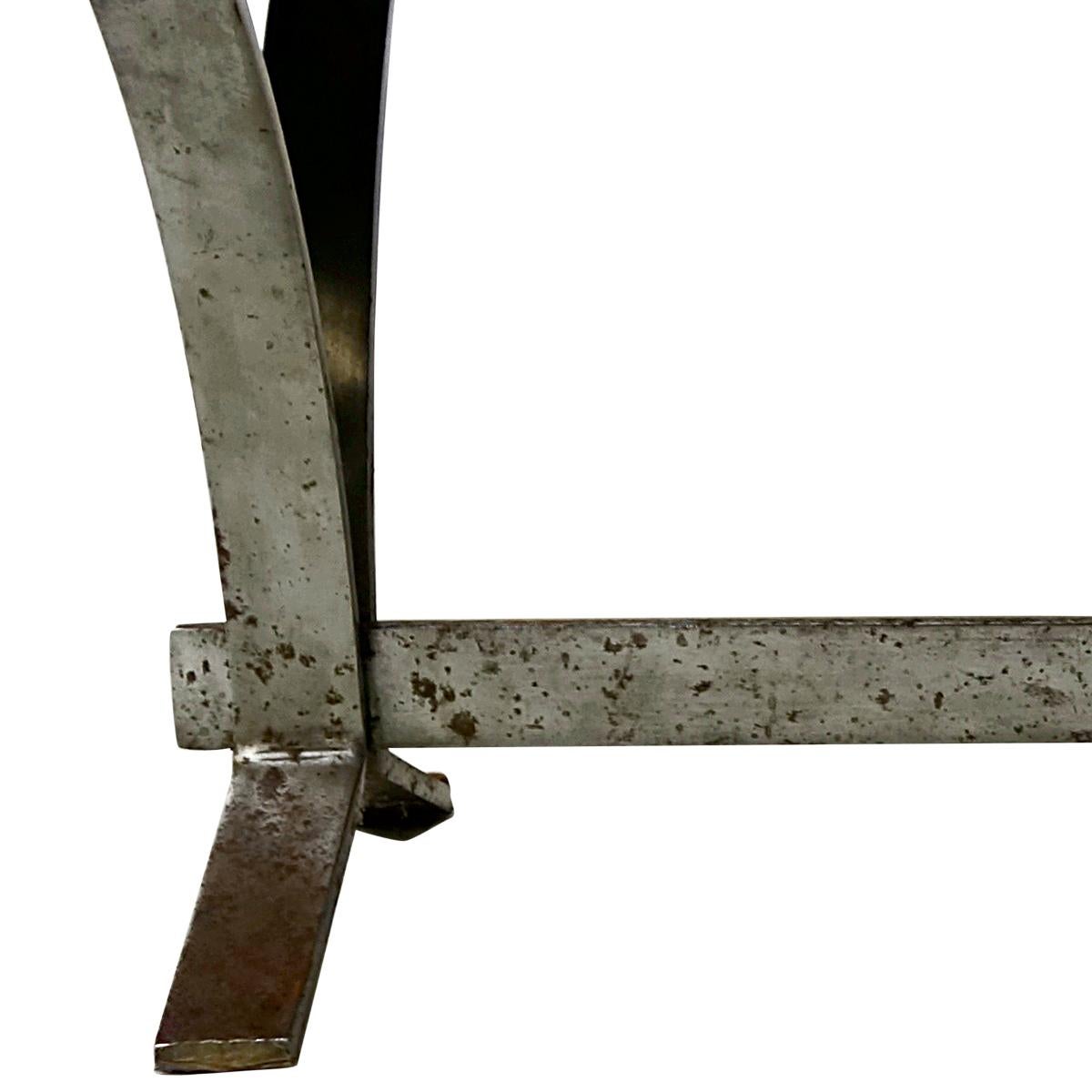 20ième siècle Table basse moderne du milieu du siècle avec carreaux signés Barrois pour Vallauris