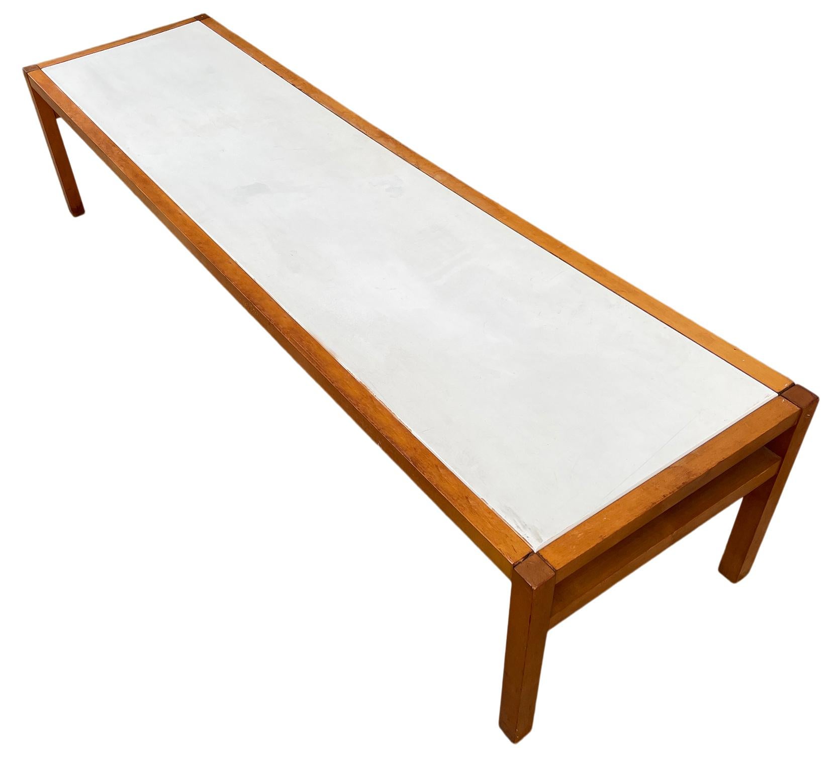 Mid-Century Modern Mid Century Modern Coffee Table with White Top Style of Paul McCobb 2x Available
