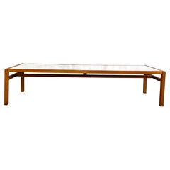 Vintage Mid Century Modern Coffee Table with White Top Style of Paul McCobb 2x Available