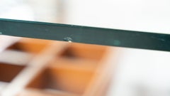 Mid-Century Modern Coffee Table, Wood and Glass, Italy, 1960s