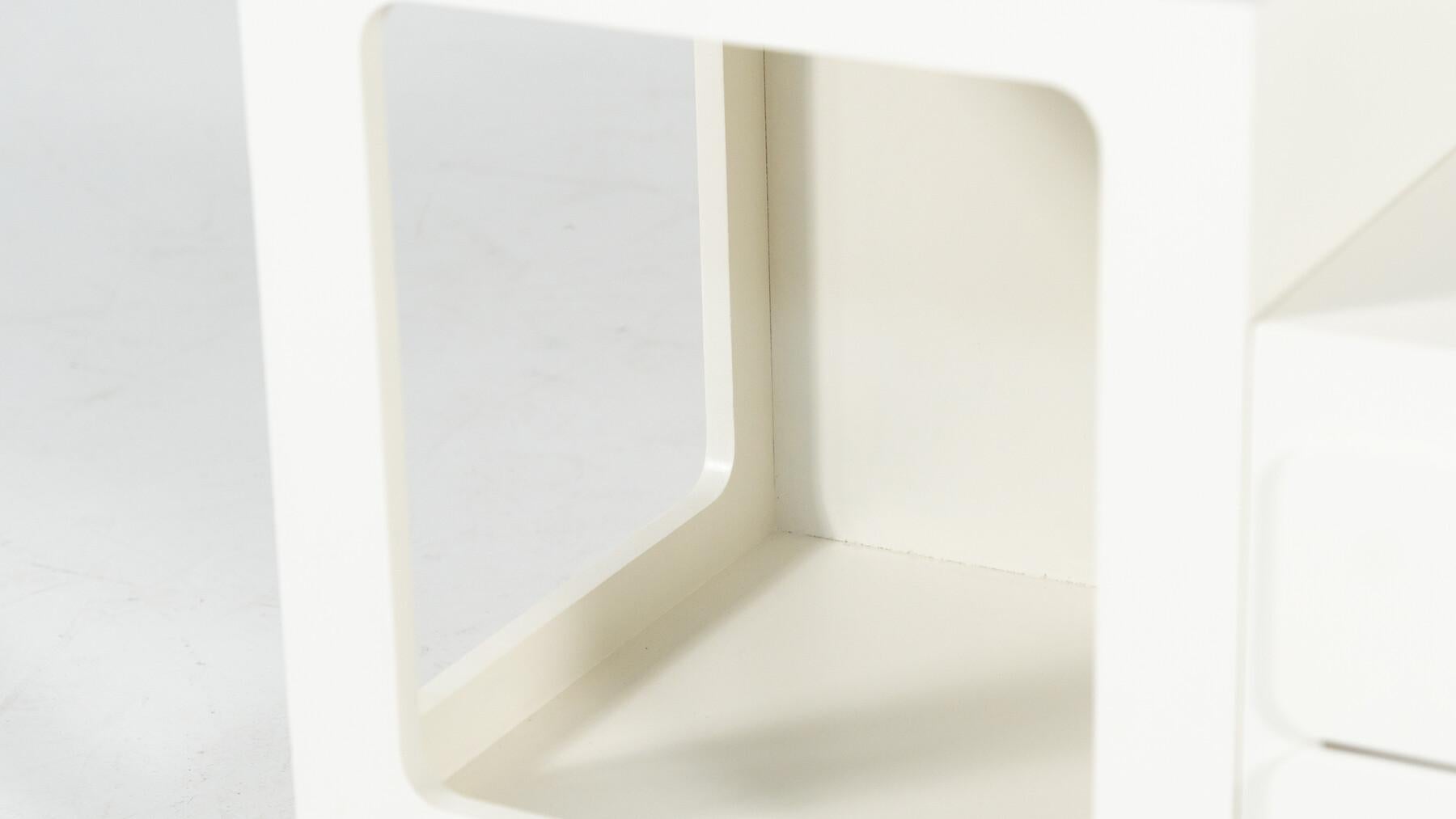 Table basse moderne du milieu du siècle, bois, Italie, 1970 en vente 9