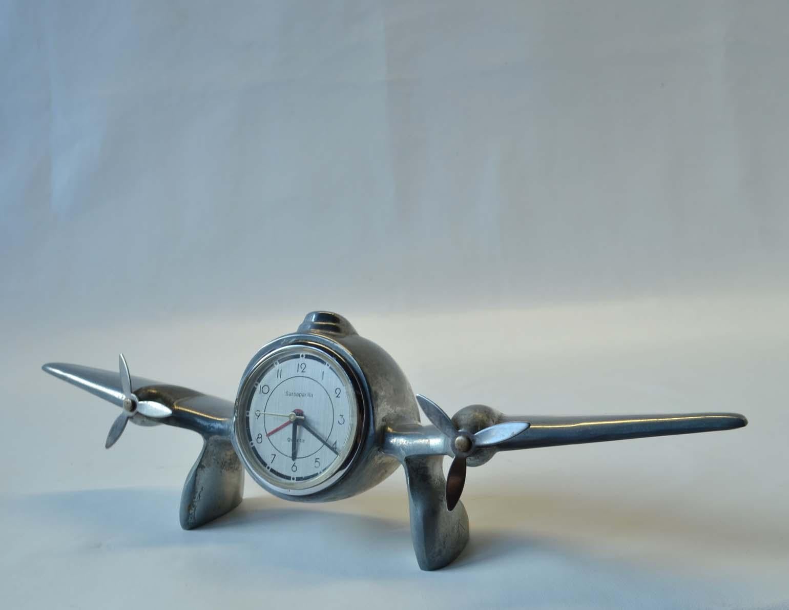 Collection of Plane Model Sculptures in Aluminium, Chrome  In Good Condition In London, GB
