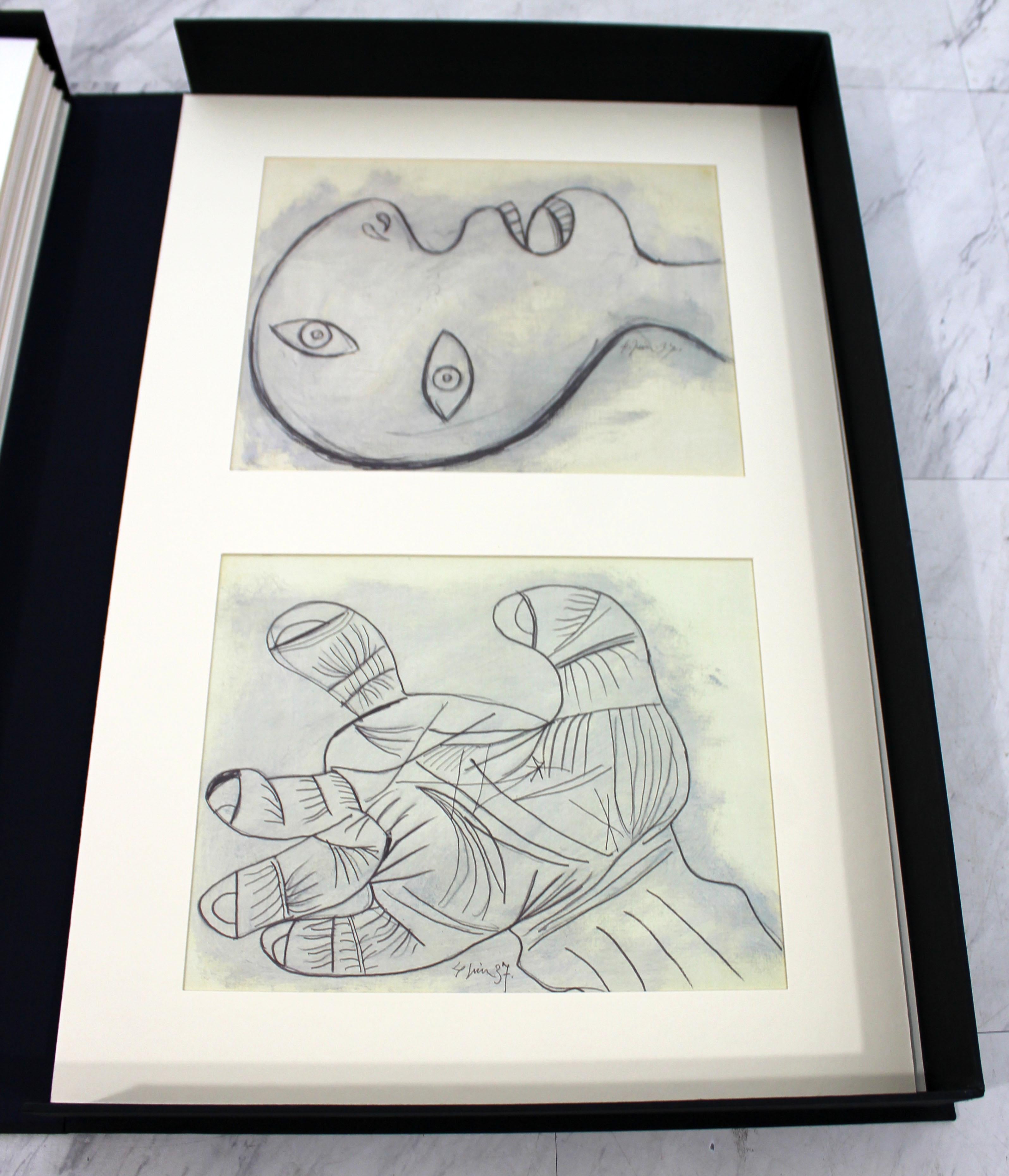 The Moderns Modern Color Facsimiles of Picasso's 42 Preliminary Studies Guernica (en anglais) 3