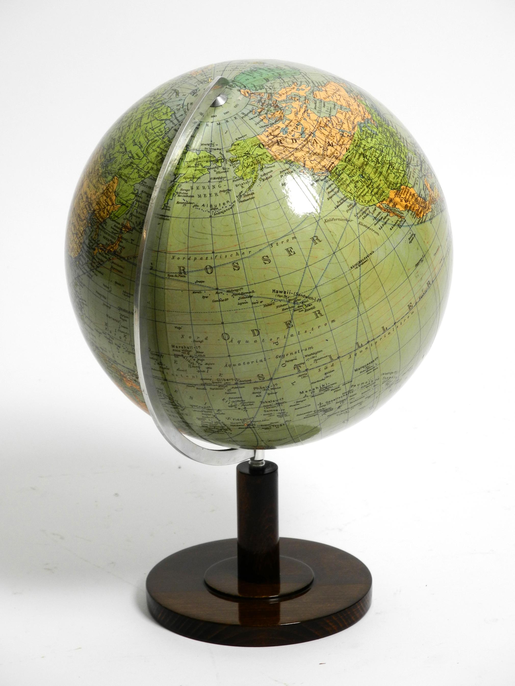 Mid-Century Modern Mid Century Modern Columbus Earth globe by Columbus Verlag Paul Oestergaard  For Sale
