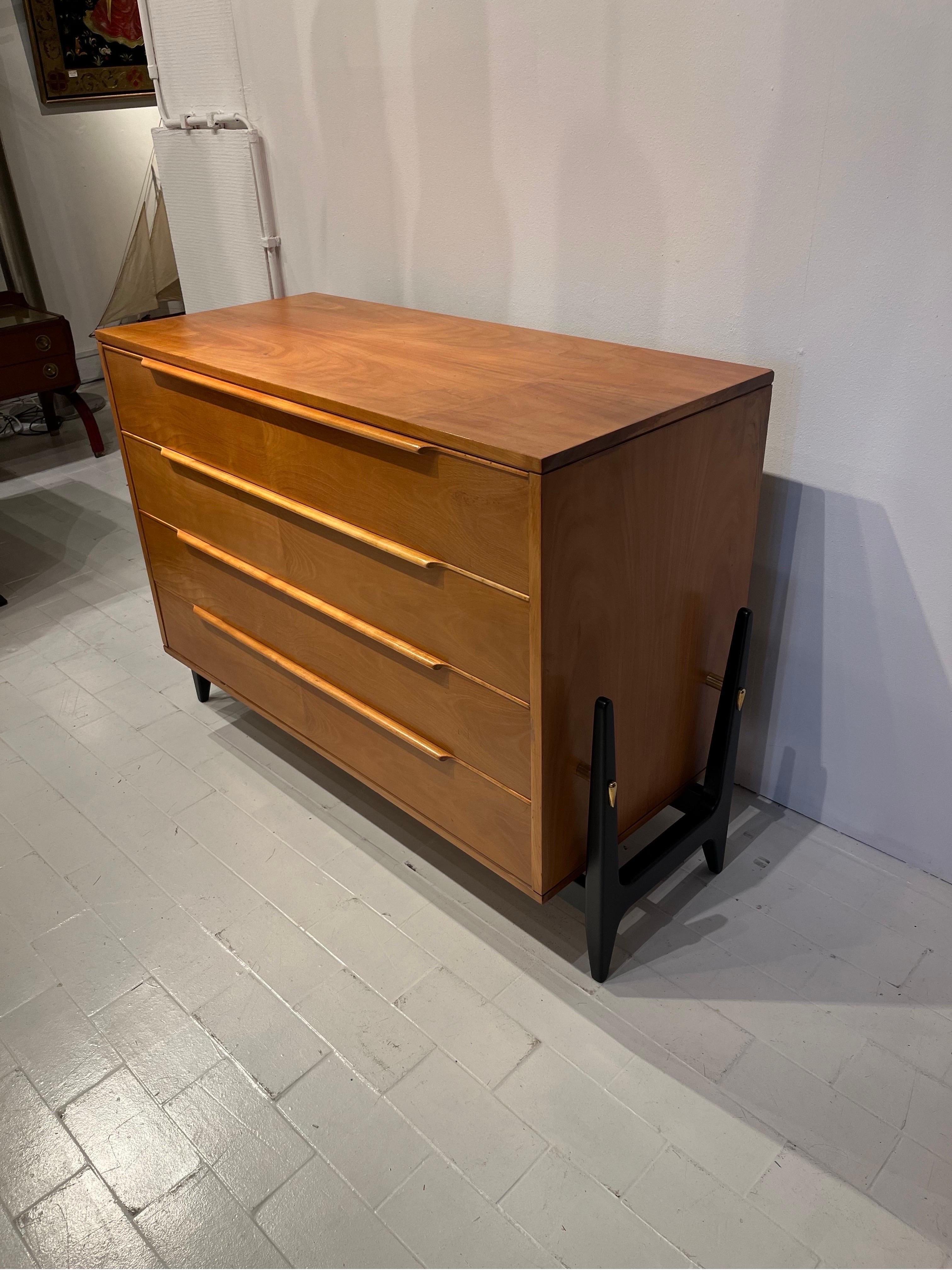 Swedish Mid-Century Modern Commode, 1950s, Sweden For Sale