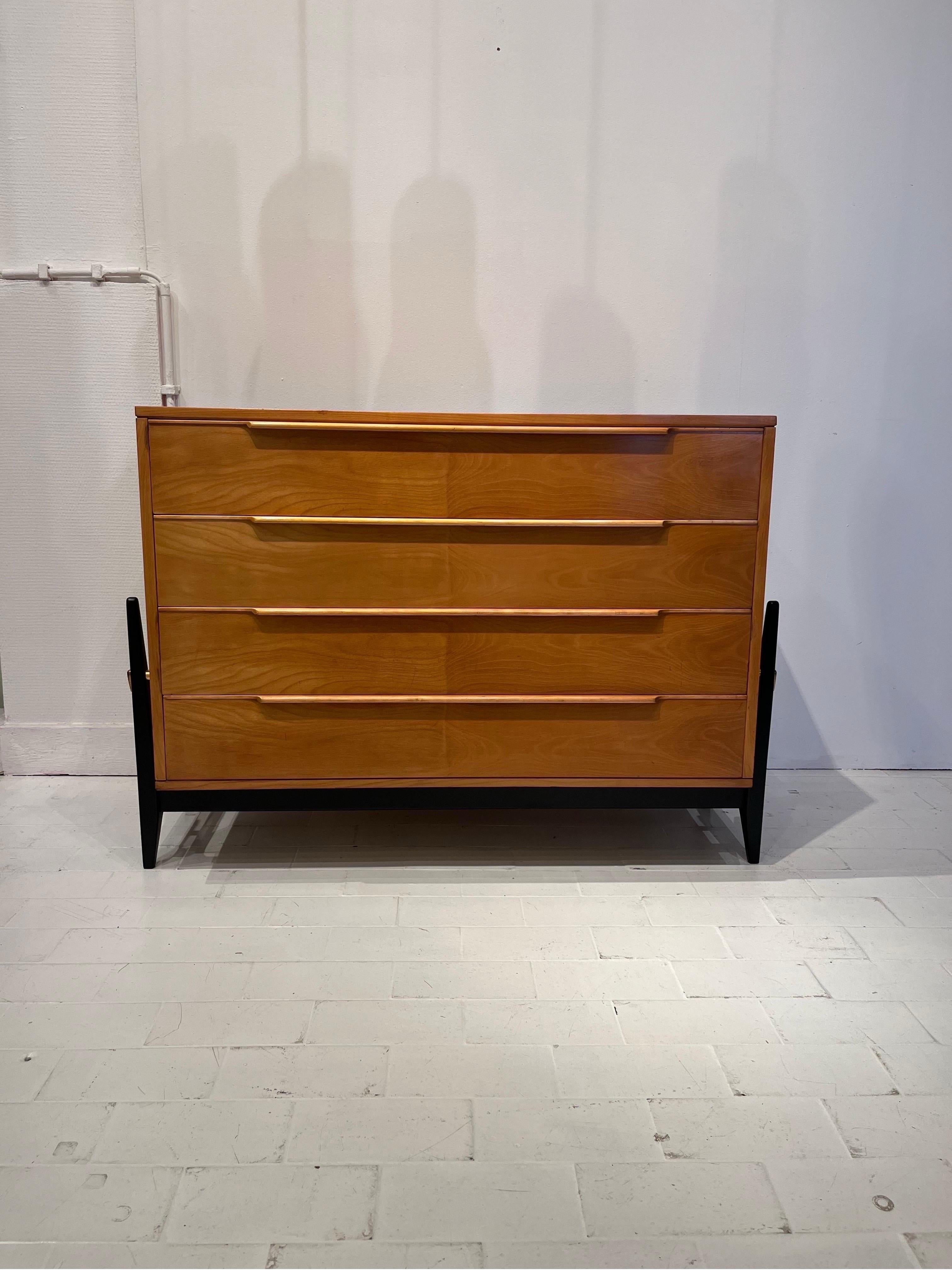 Mid-20th Century Mid-Century Modern Commode, 1950s, Sweden For Sale