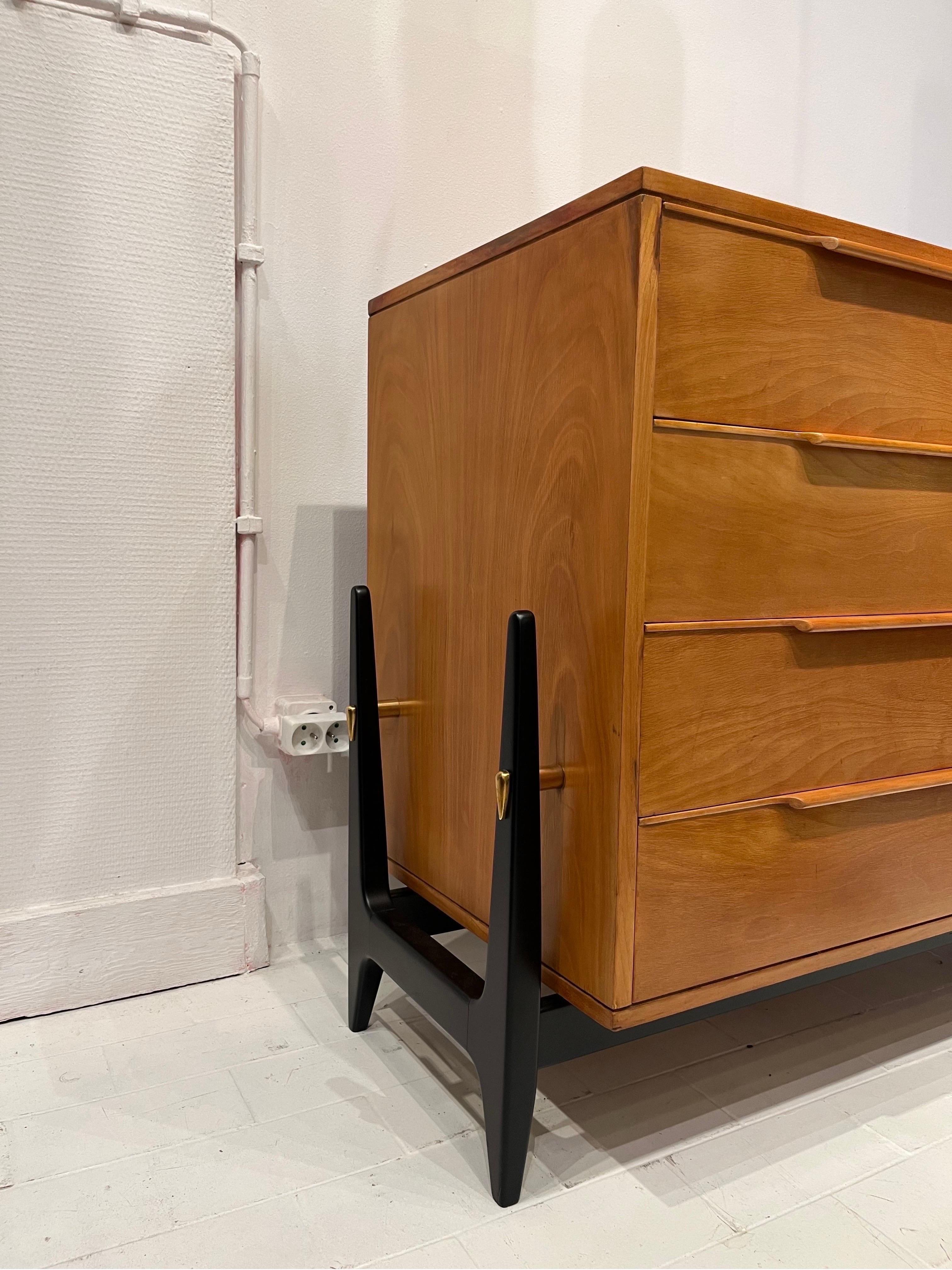 Mid-Century Modern Commode, 1950s, Sweden For Sale 1