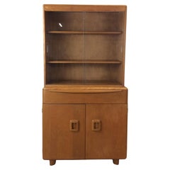 Mid Century Modern Compact China Cabinet by Heywood Wakefield