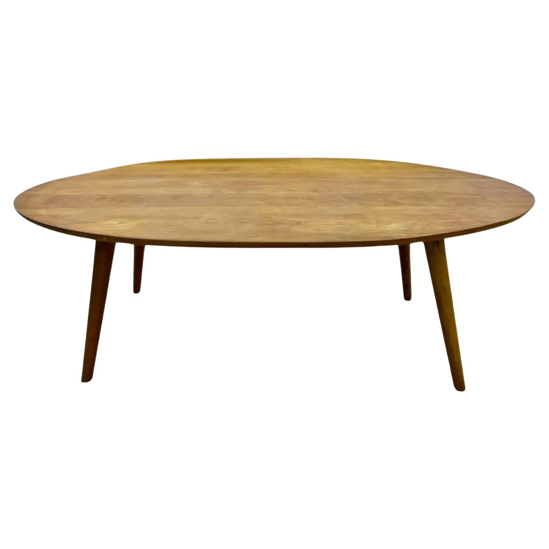 Table basse Conant Ball conçue par Russel Wright, datant du milieu du siècle dernier