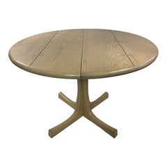 Mid-Century Modern Conant Ball Round Pedestal Table