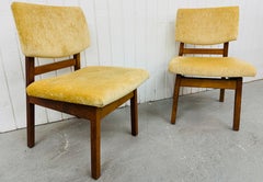 Sedie laterali in legno di noce Conant Ball - Set di 2