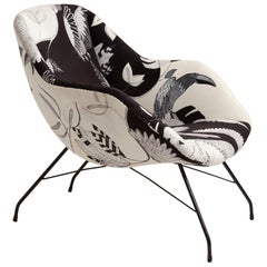 Mid-Century Modern Concha Armchair by Carlo Hauner & Martin Eisler, Brazil 1950s