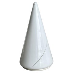 Mid-Century Modern Cone Shaped Italian Lamp in Murano Glass 1970s