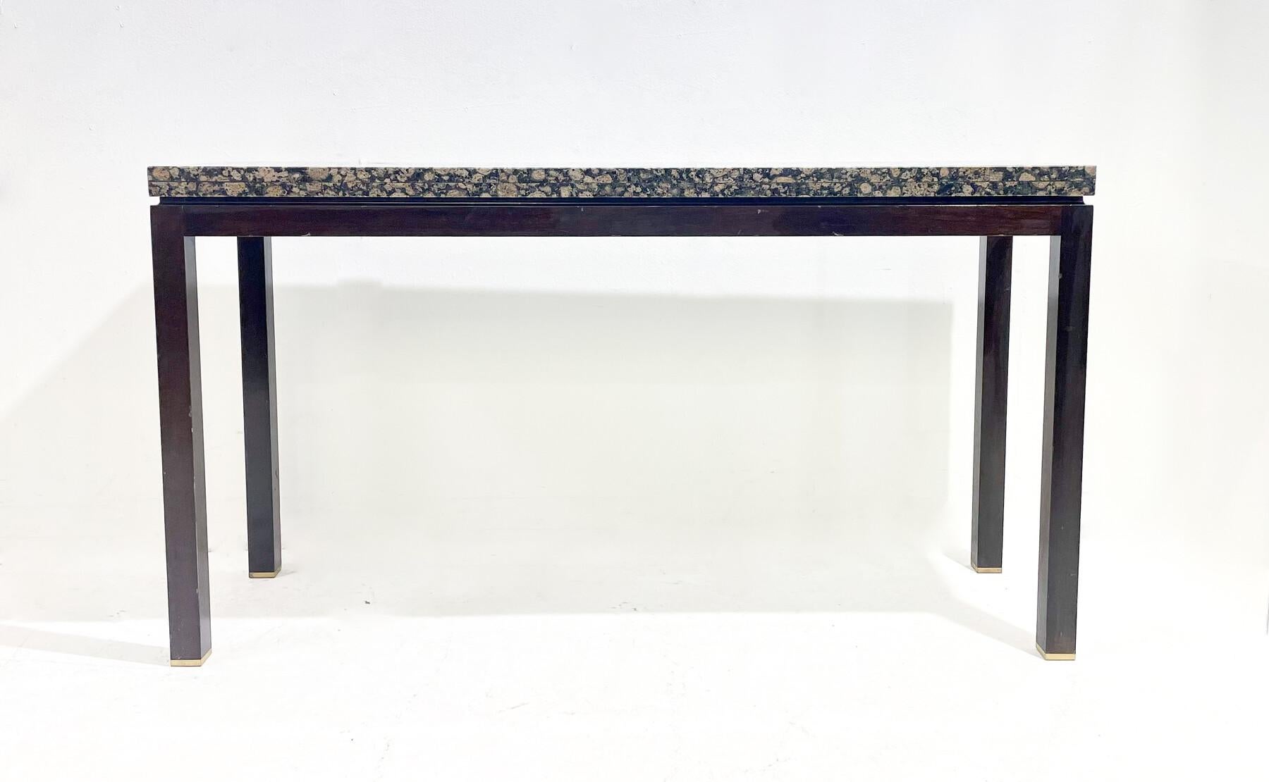 Belgian Mid-Century Modern Console by Jan Vlug, Belgium, 1970s For Sale