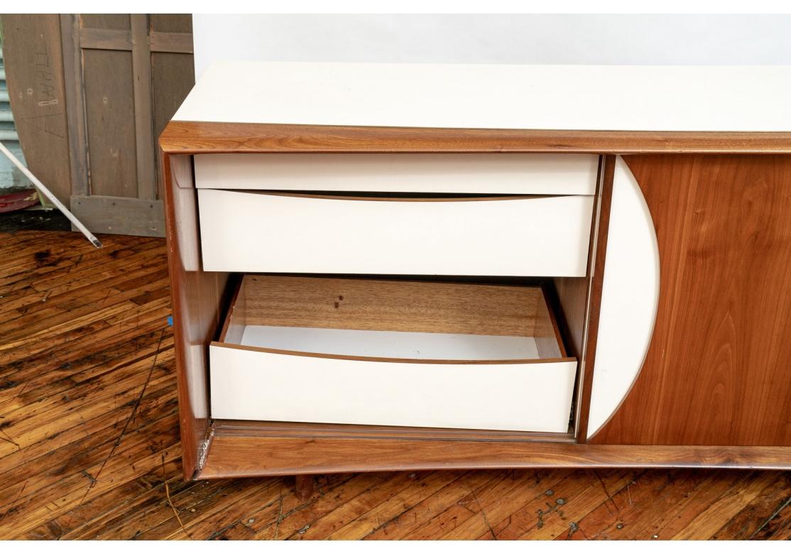 Mid Century Modern Console Cabinet - Restoration Project For Sale 5