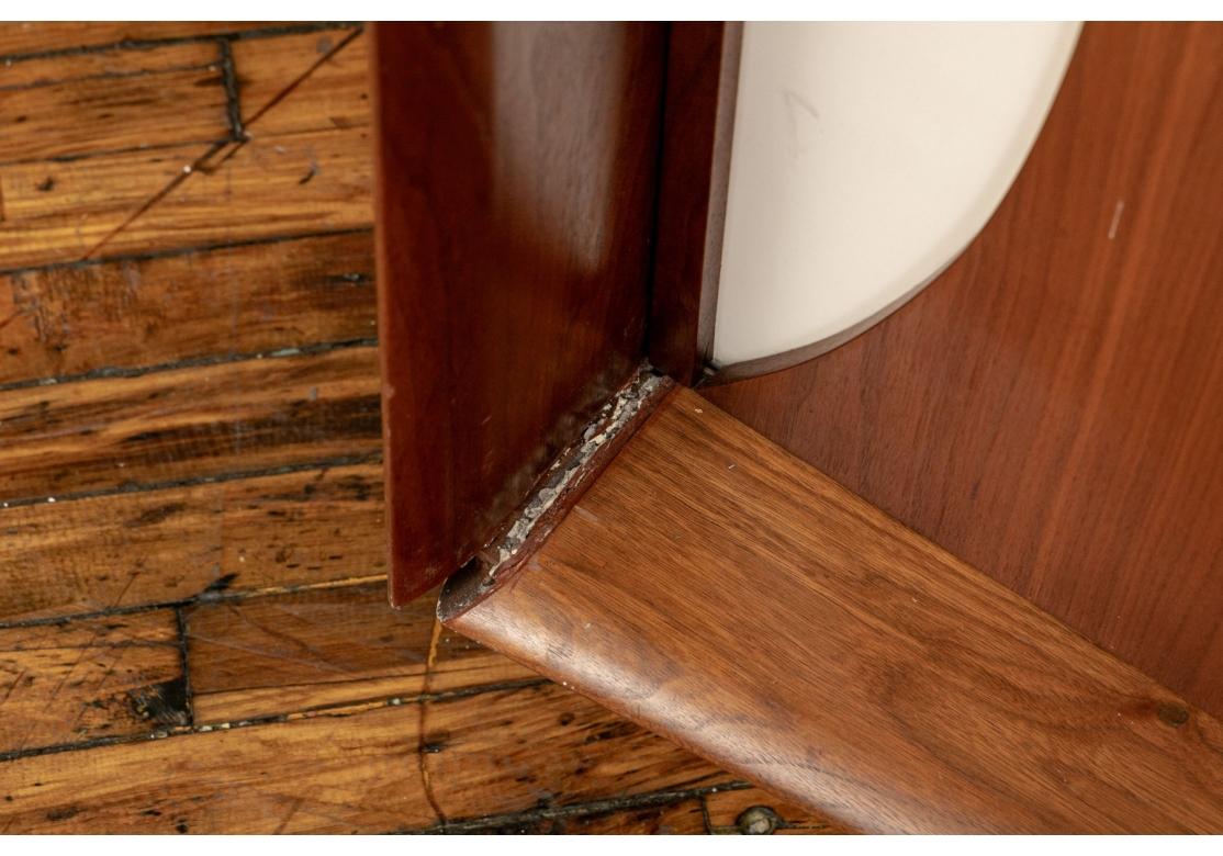 Mid Century Modern Console Cabinet - Restoration Project In Distressed Condition For Sale In Bridgeport, CT